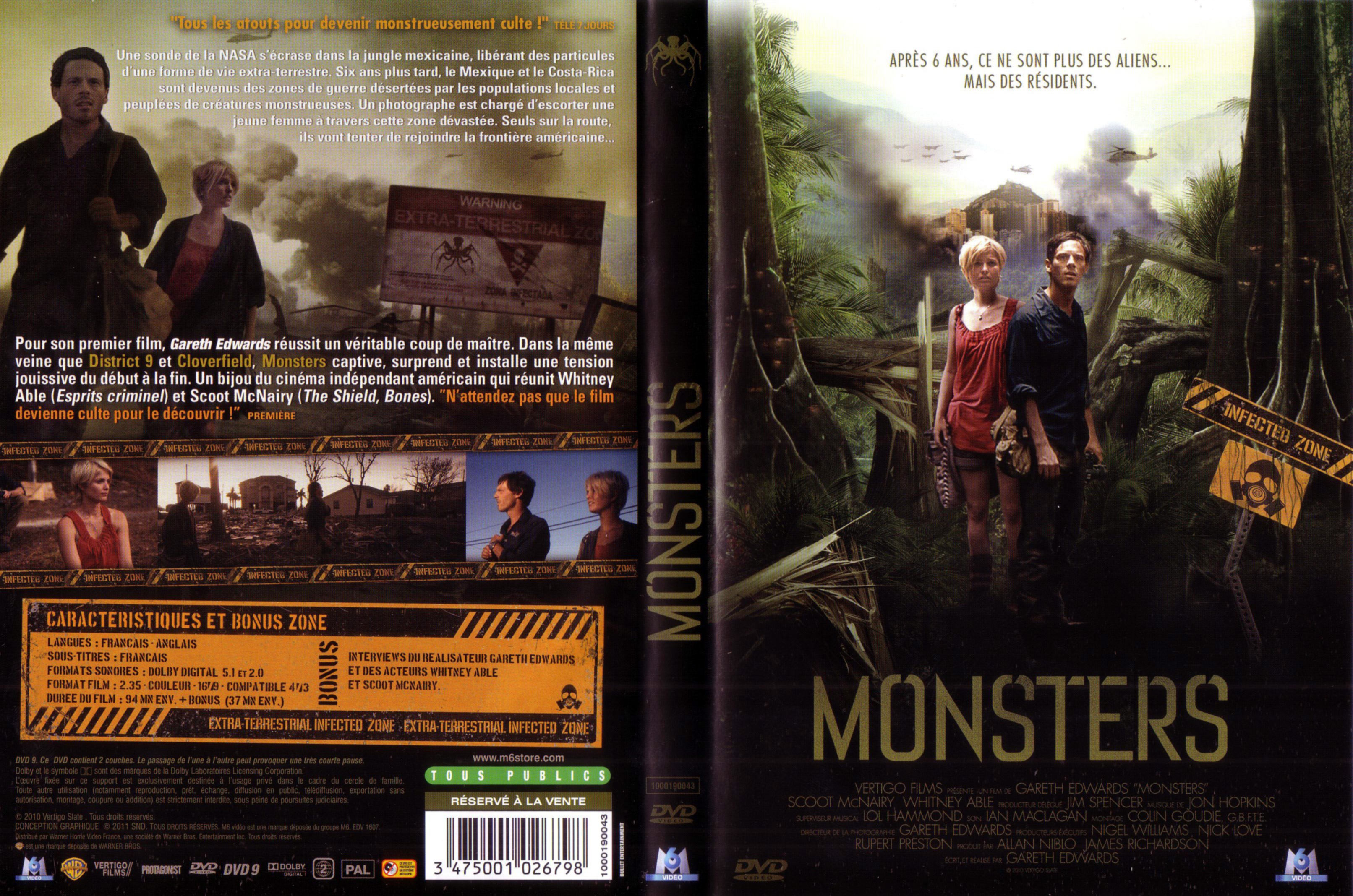 Jaquette DVD Monsters