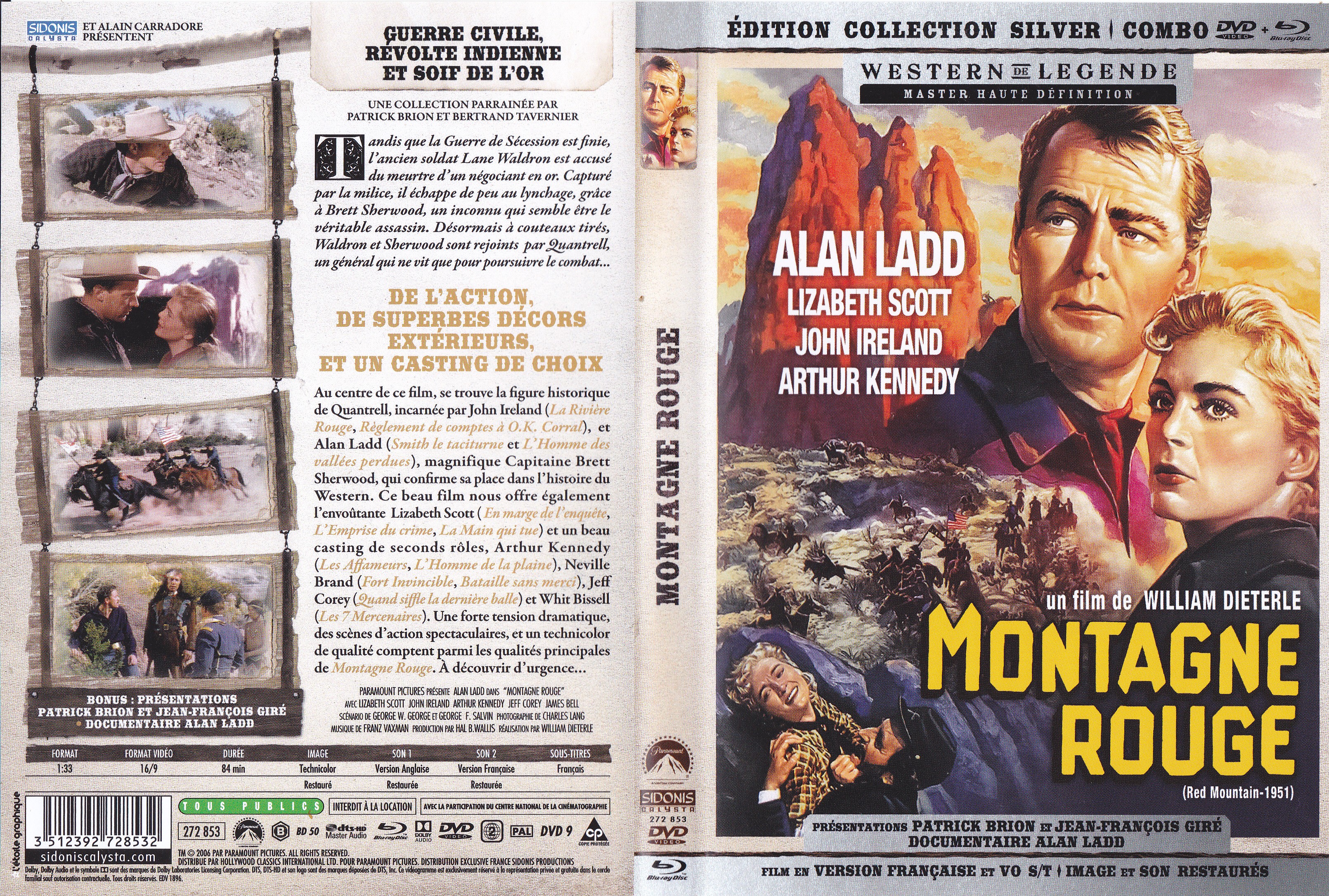 Jaquette DVD Montagne rouge