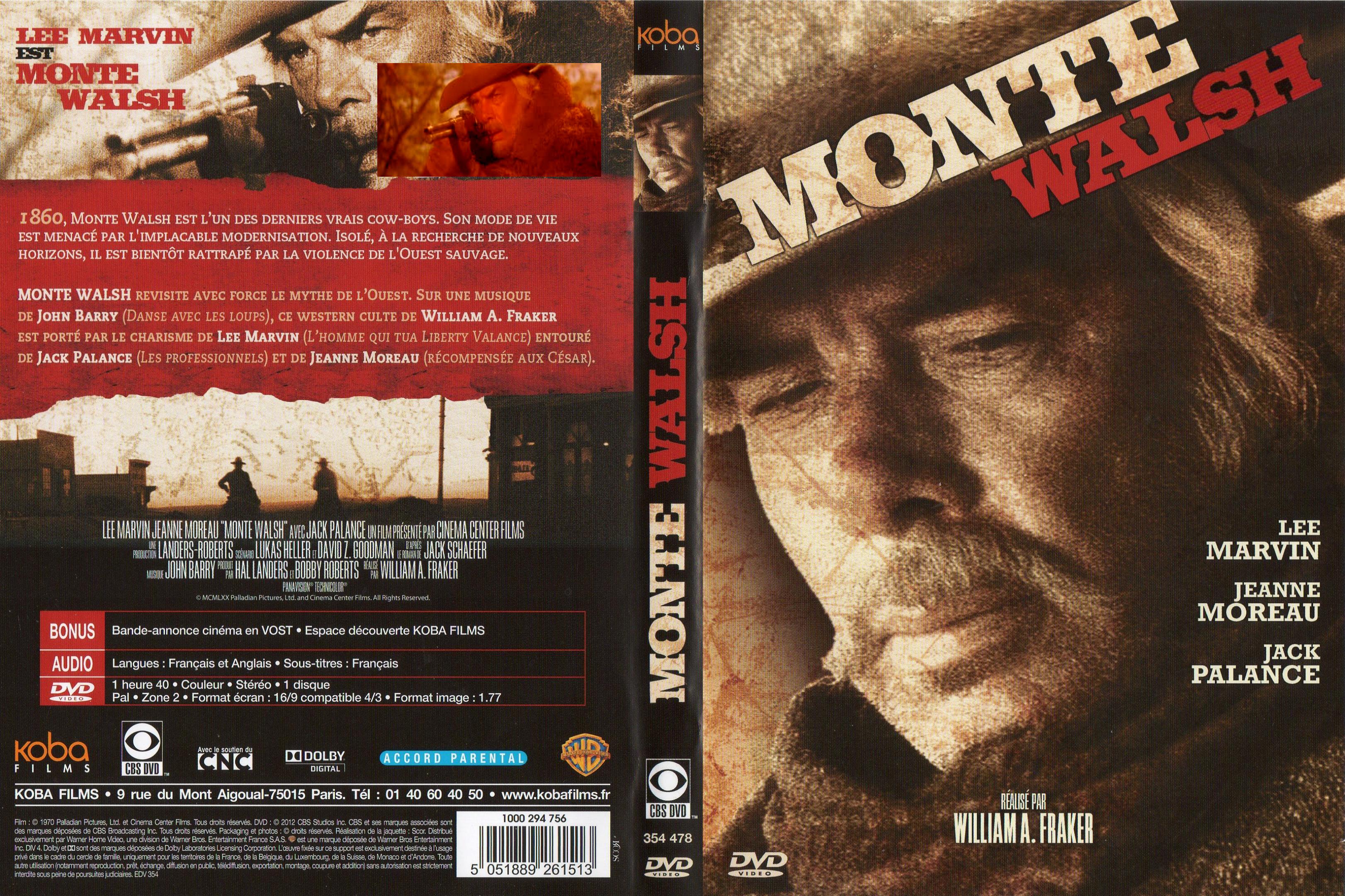 Jaquette DVD Monte Walsh