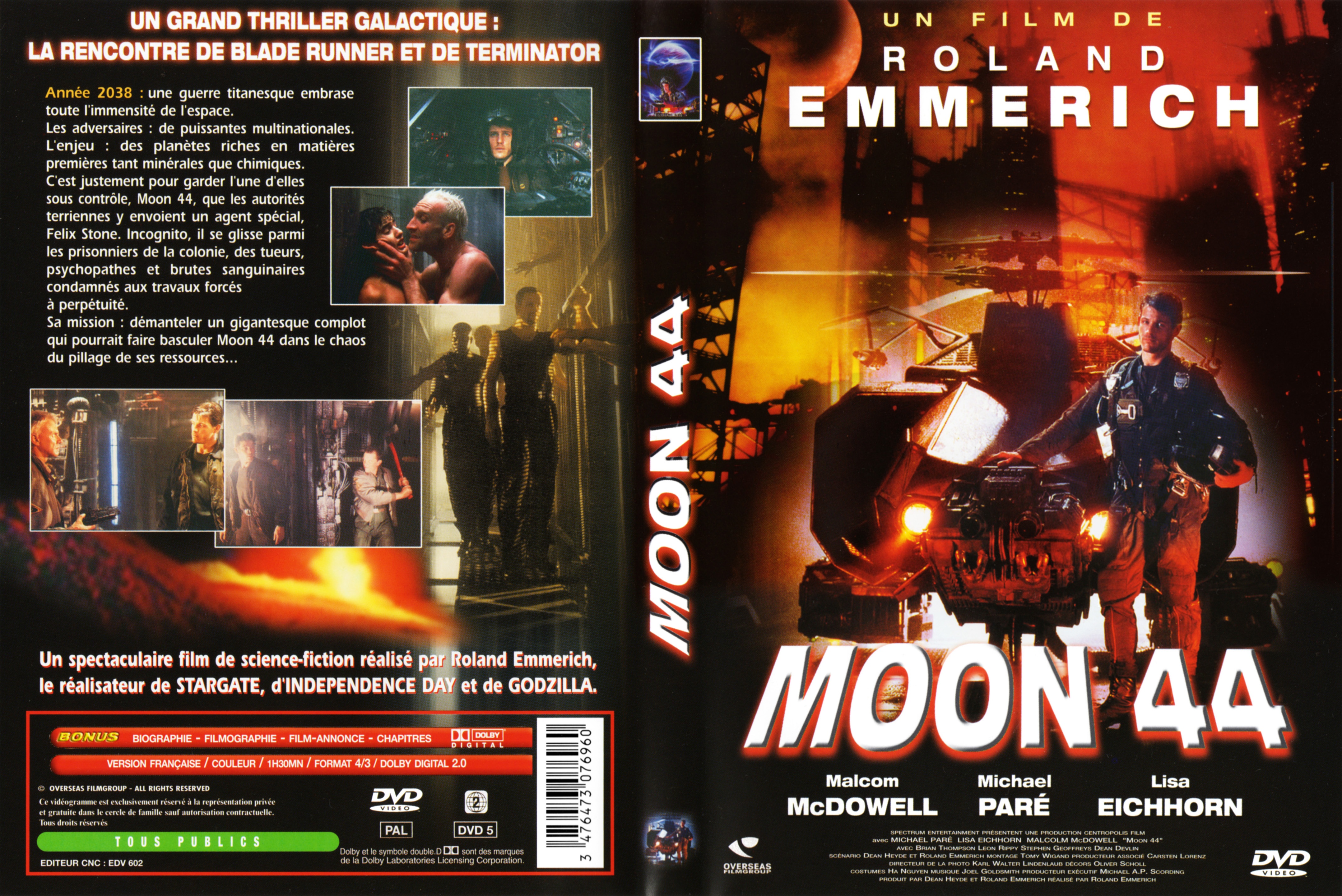 Jaquette DVD Moon 44