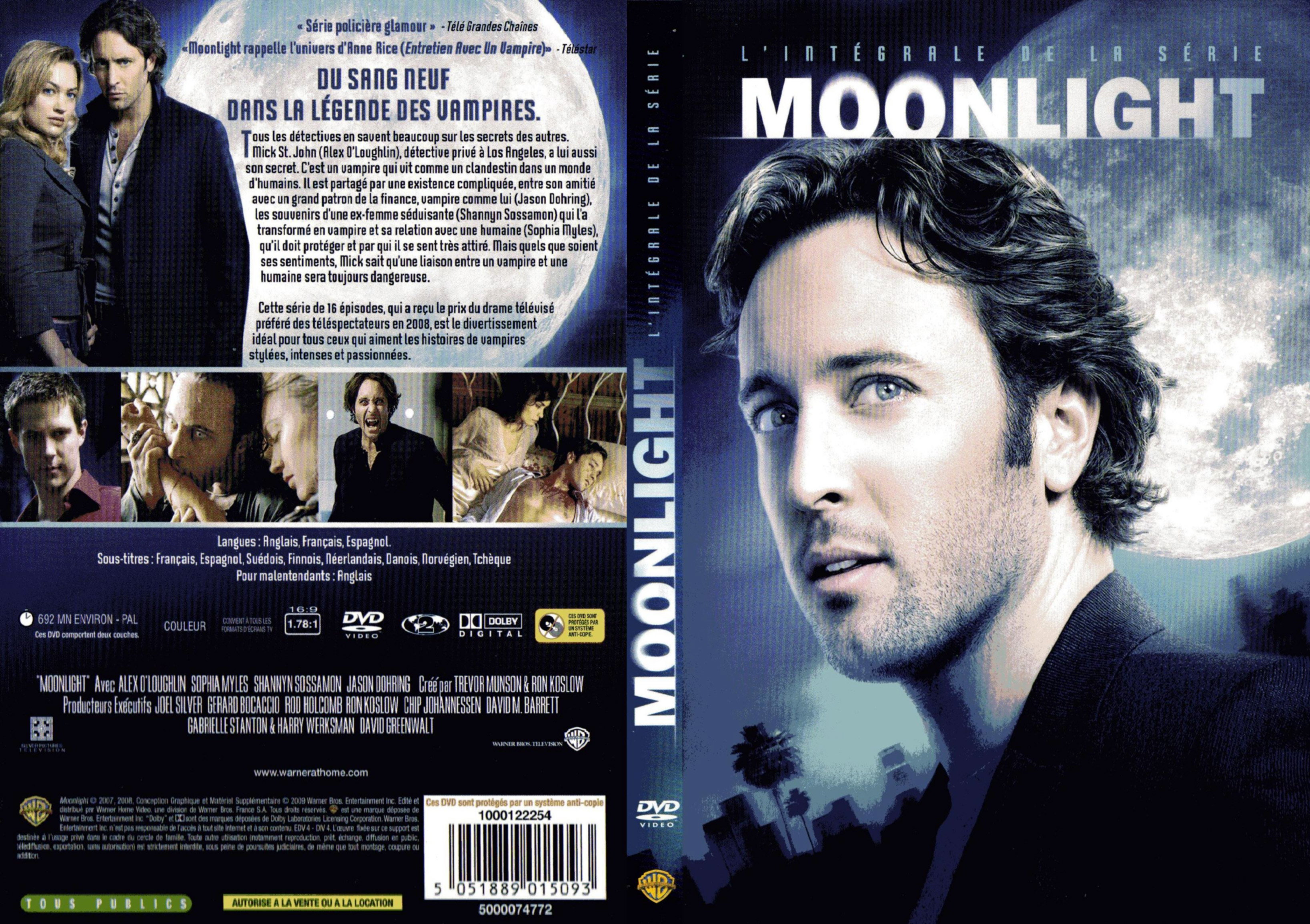Jaquette DVD Moonlight Saison 1