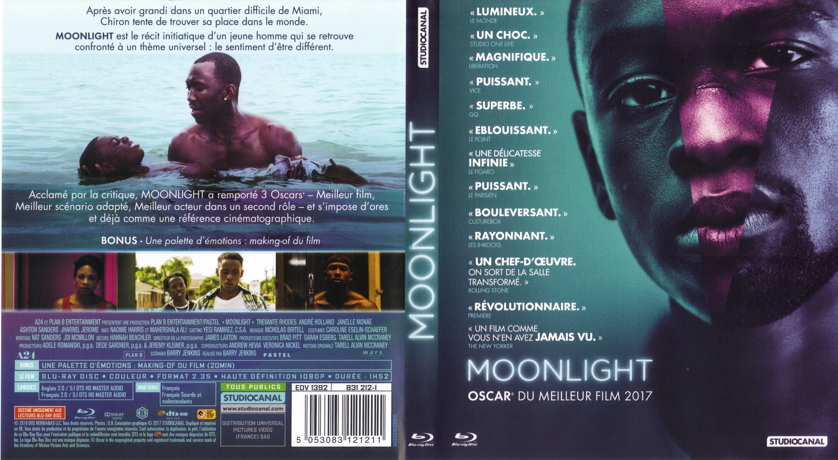 Jaquette DVD Moonlight (BLU-RAY)