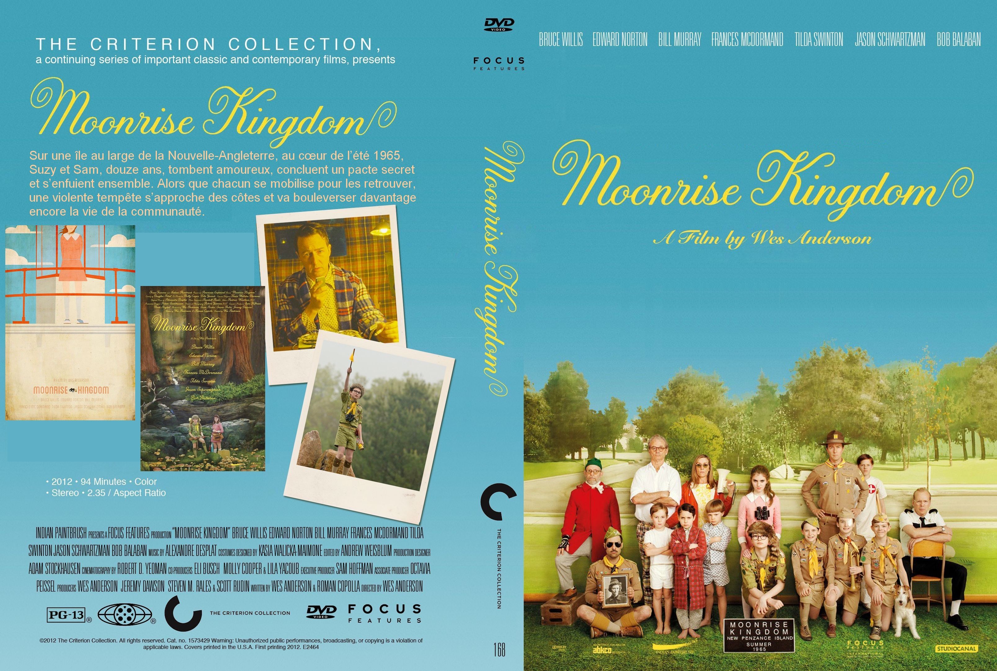 Jaquette DVD Moonrise Kingdom custom