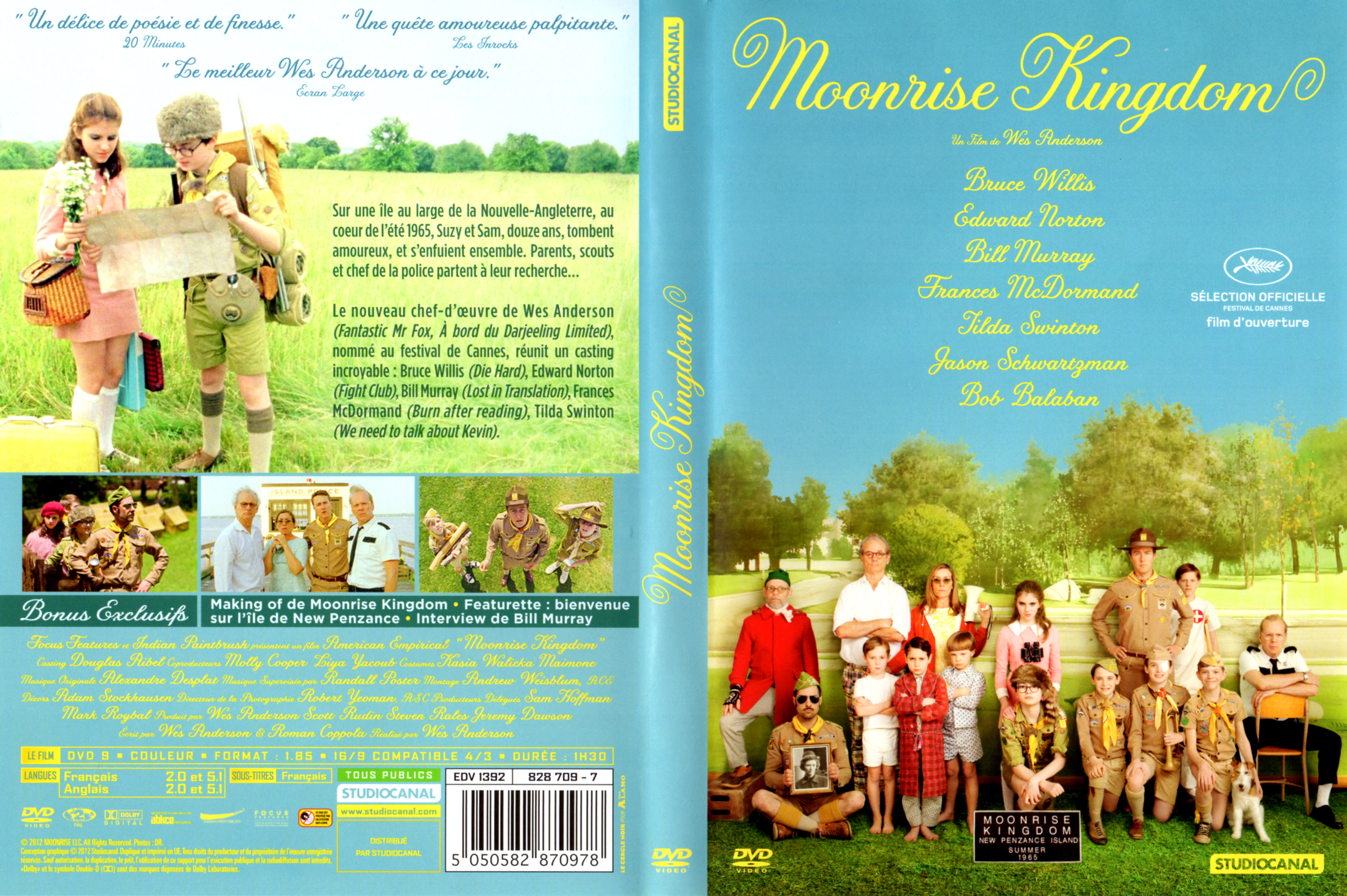 Jaquette DVD Moonrise kingdom