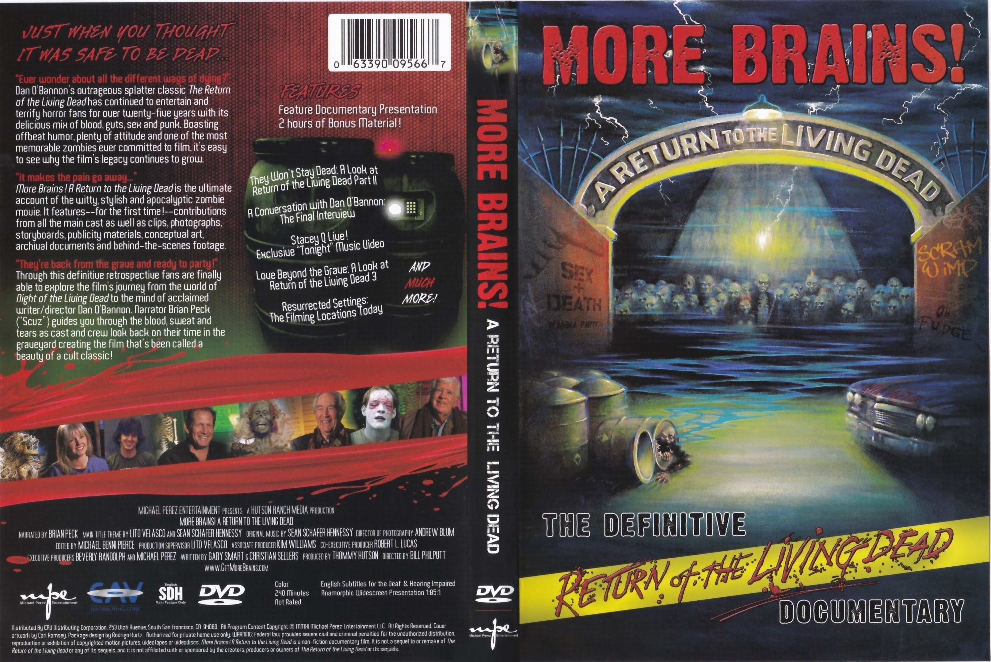 Jaquette DVD More Brains! A Return to the Living Dead Zone 1