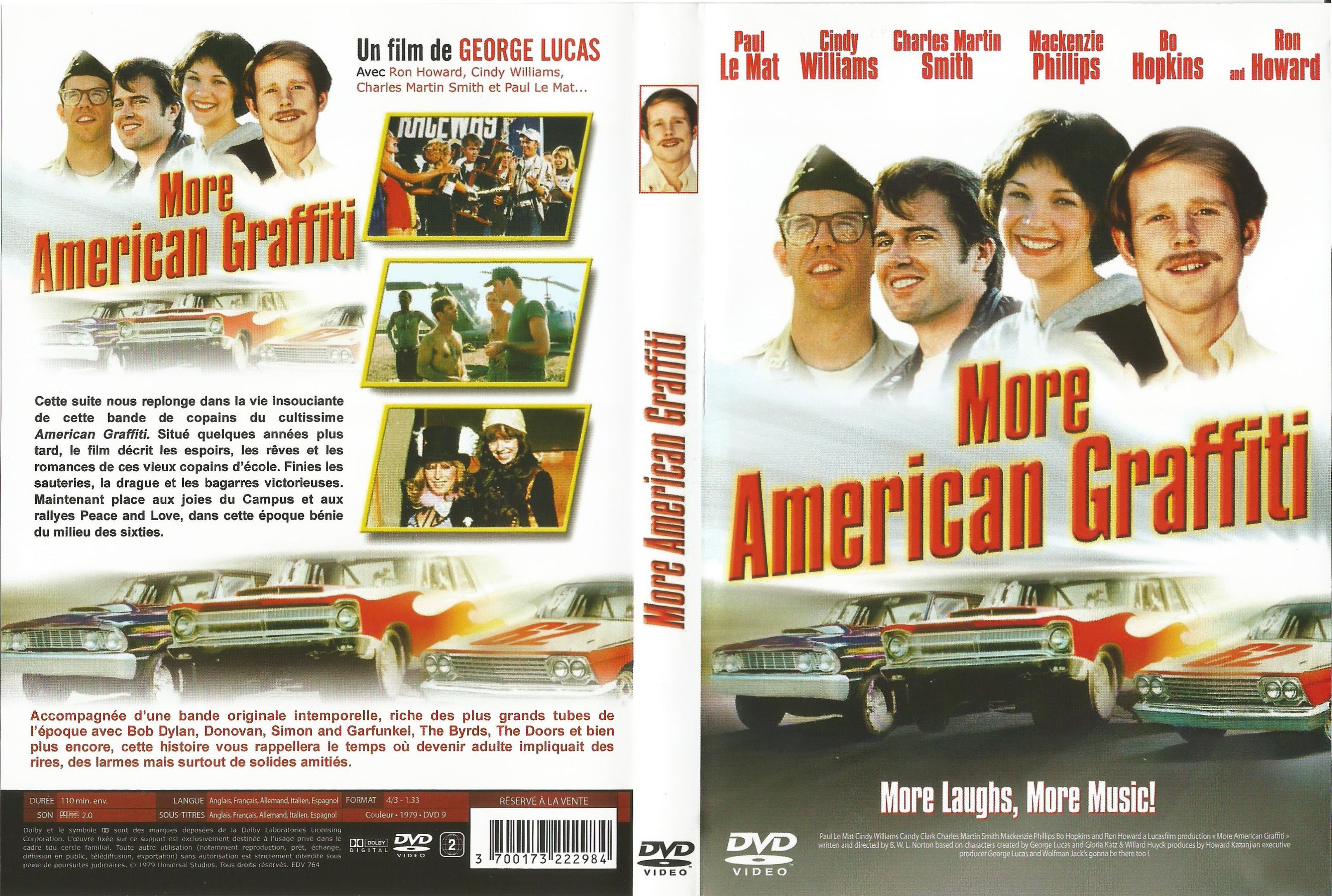 Jaquette DVD More american graffiti