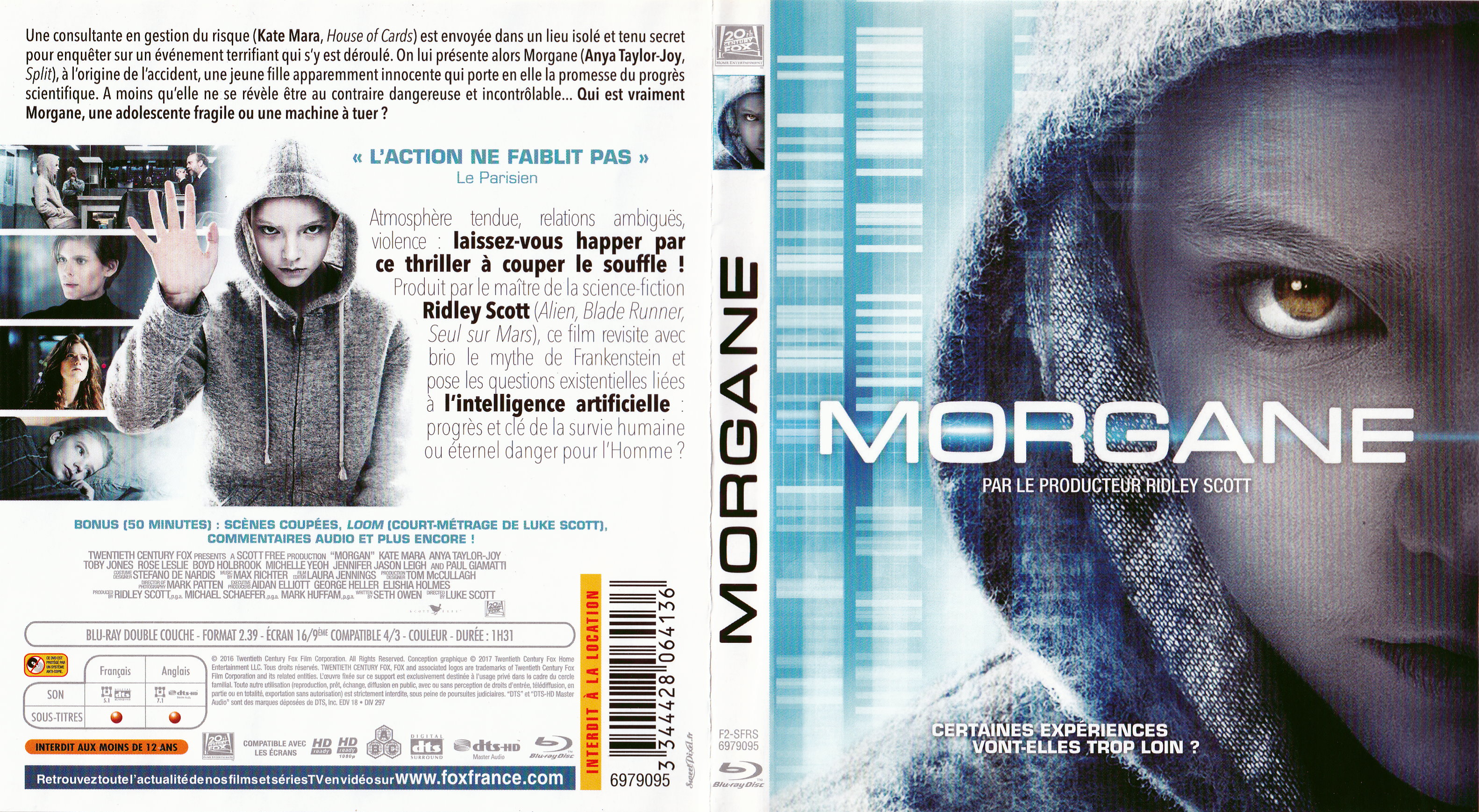 Jaquette DVD Morgane (BLU-RAY)