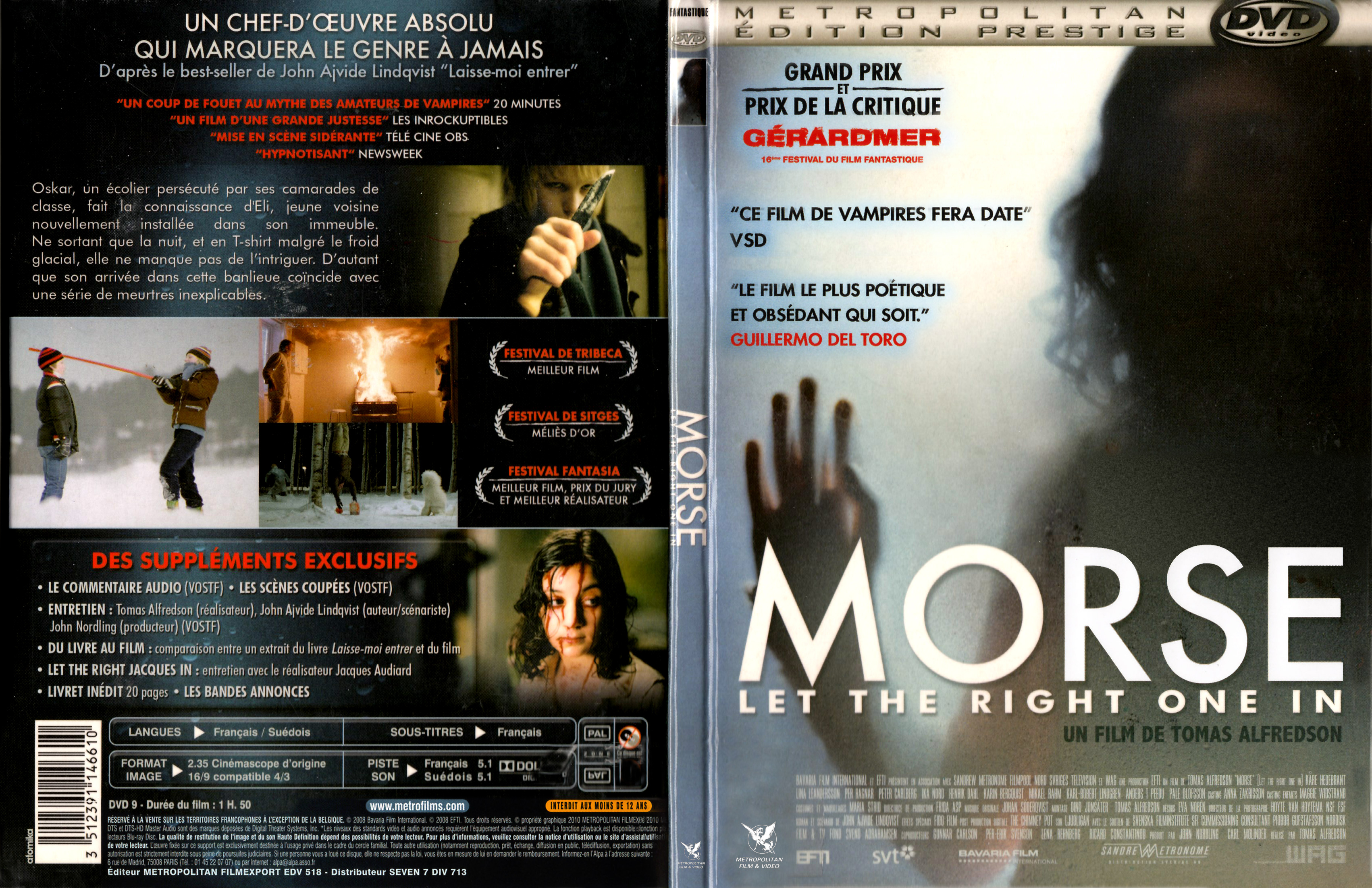 Jaquette DVD Morse