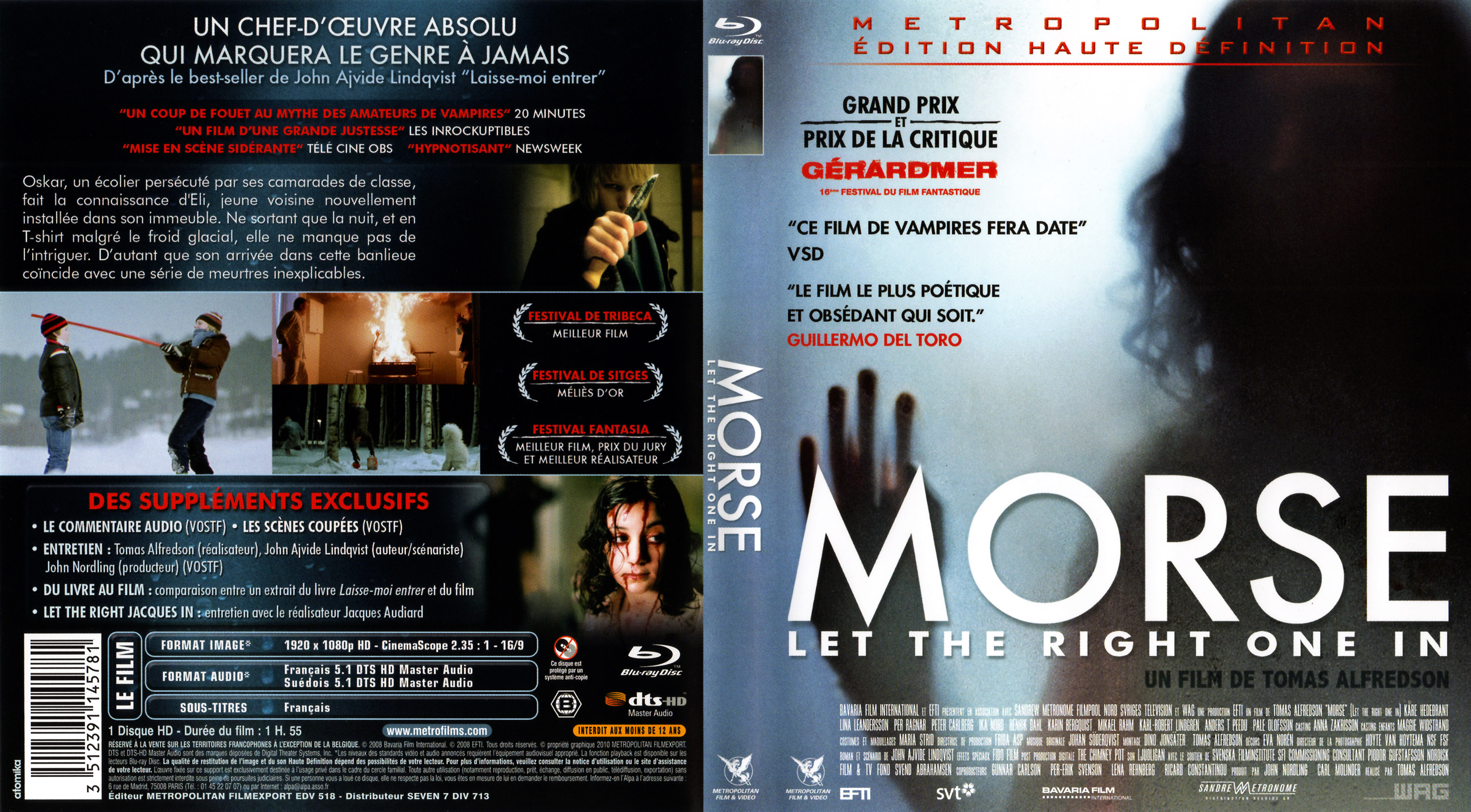 Jaquette DVD Morse (BLU-RAY)
