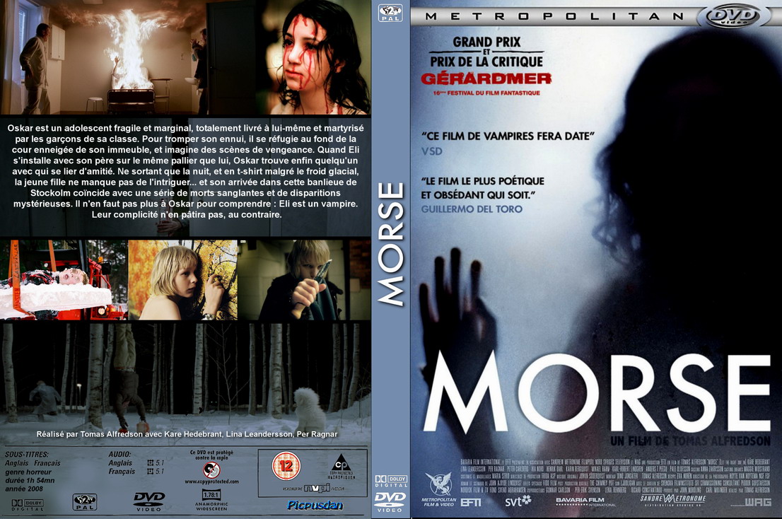 Jaquette DVD Morse custom