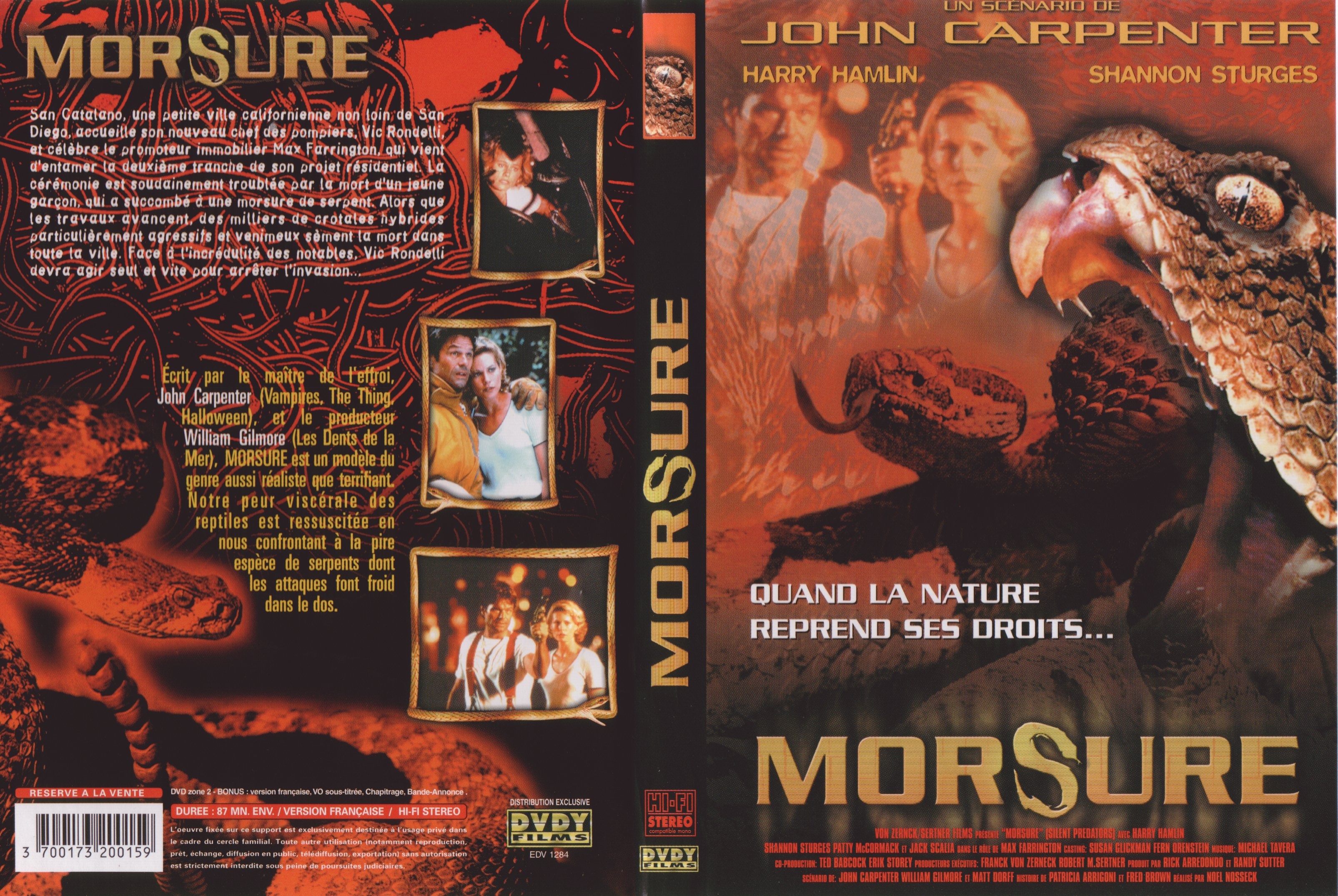 Jaquette DVD Morsure