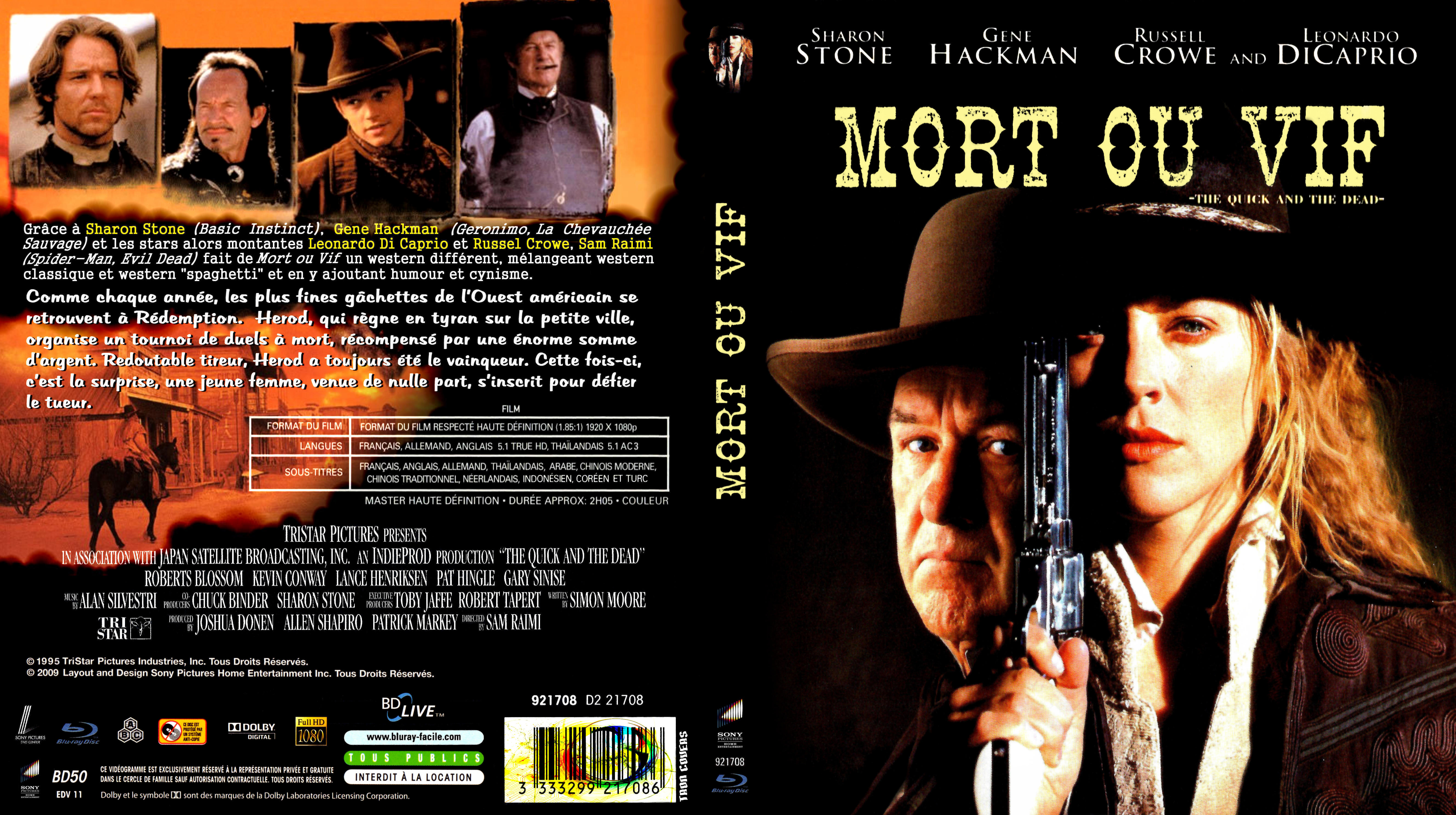 Jaquette DVD Mort ou vif custom (BLU-RAY)