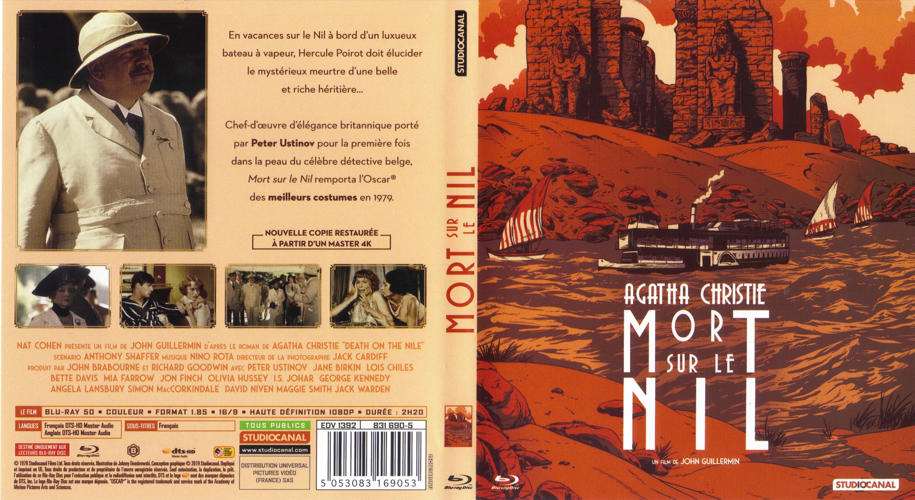 Jaquette DVD Mort sur le Nil (BLU-RAY) v2