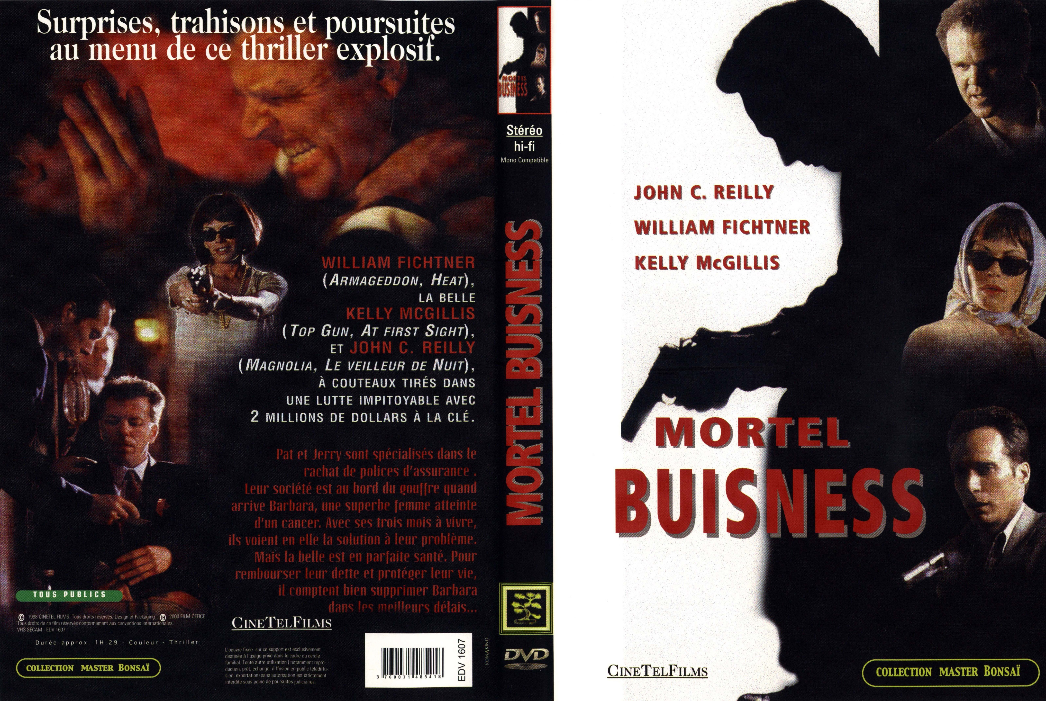 Jaquette DVD Mortel buisness