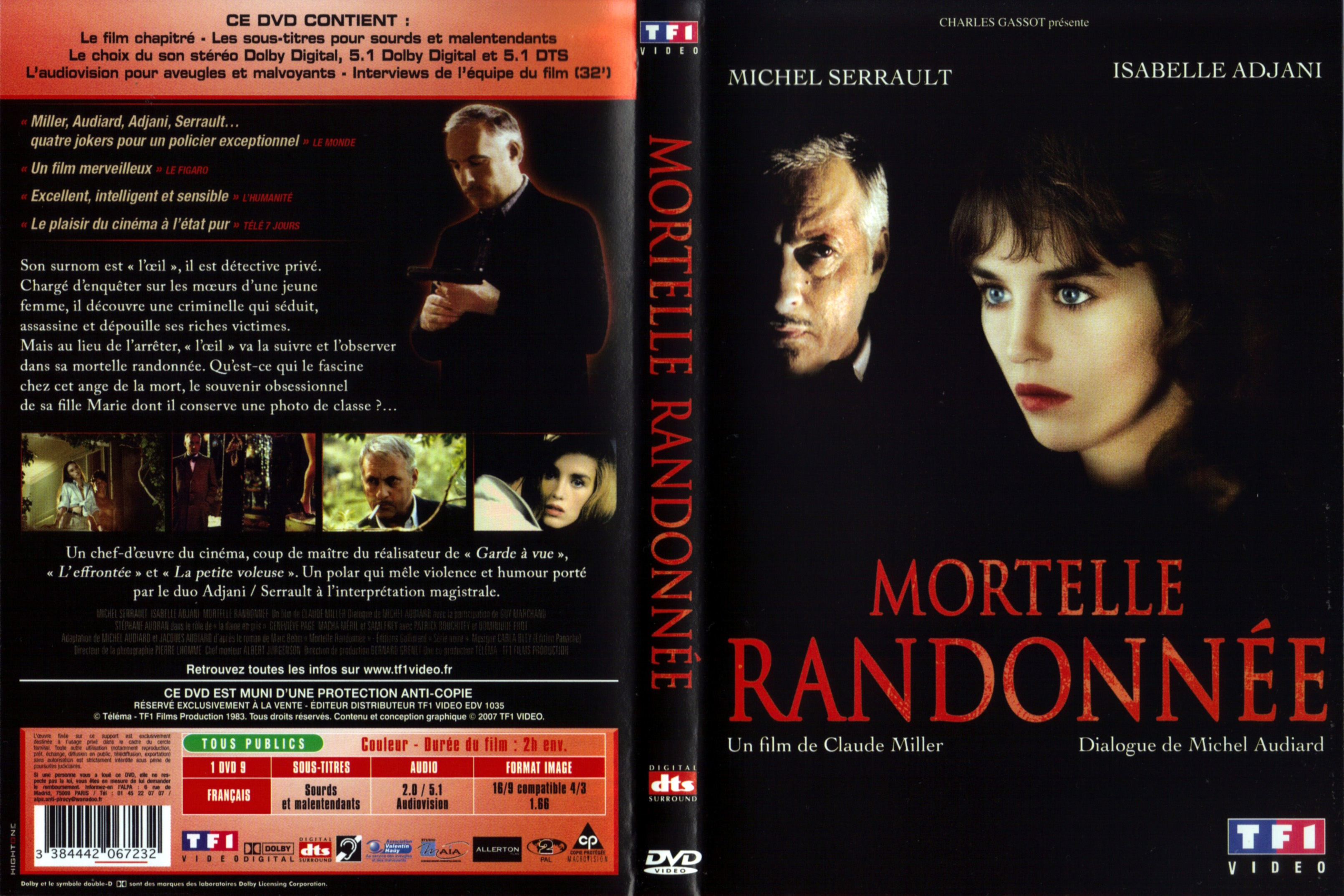 Jaquette DVD Mortelle randonne