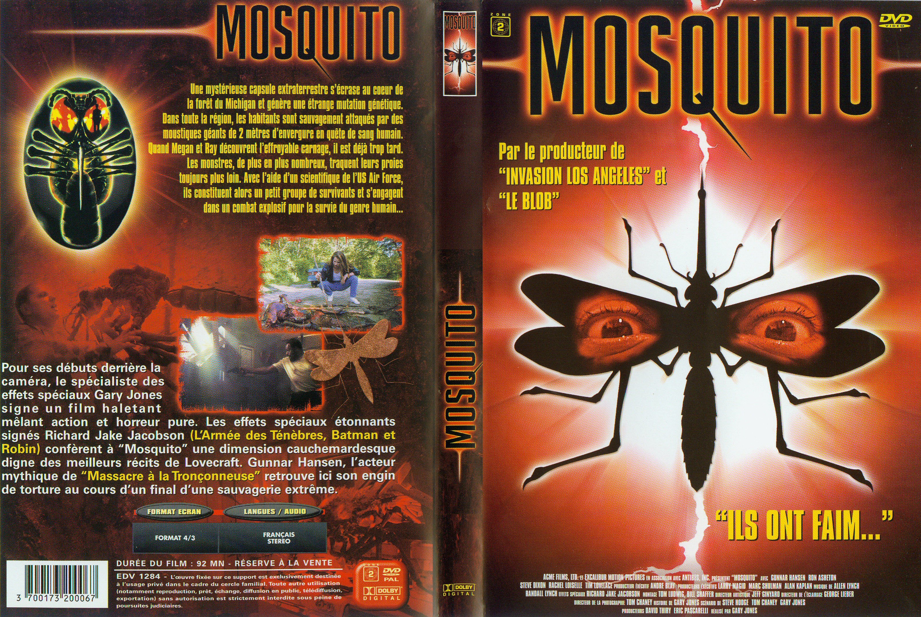 Jaquette DVD Mosquito