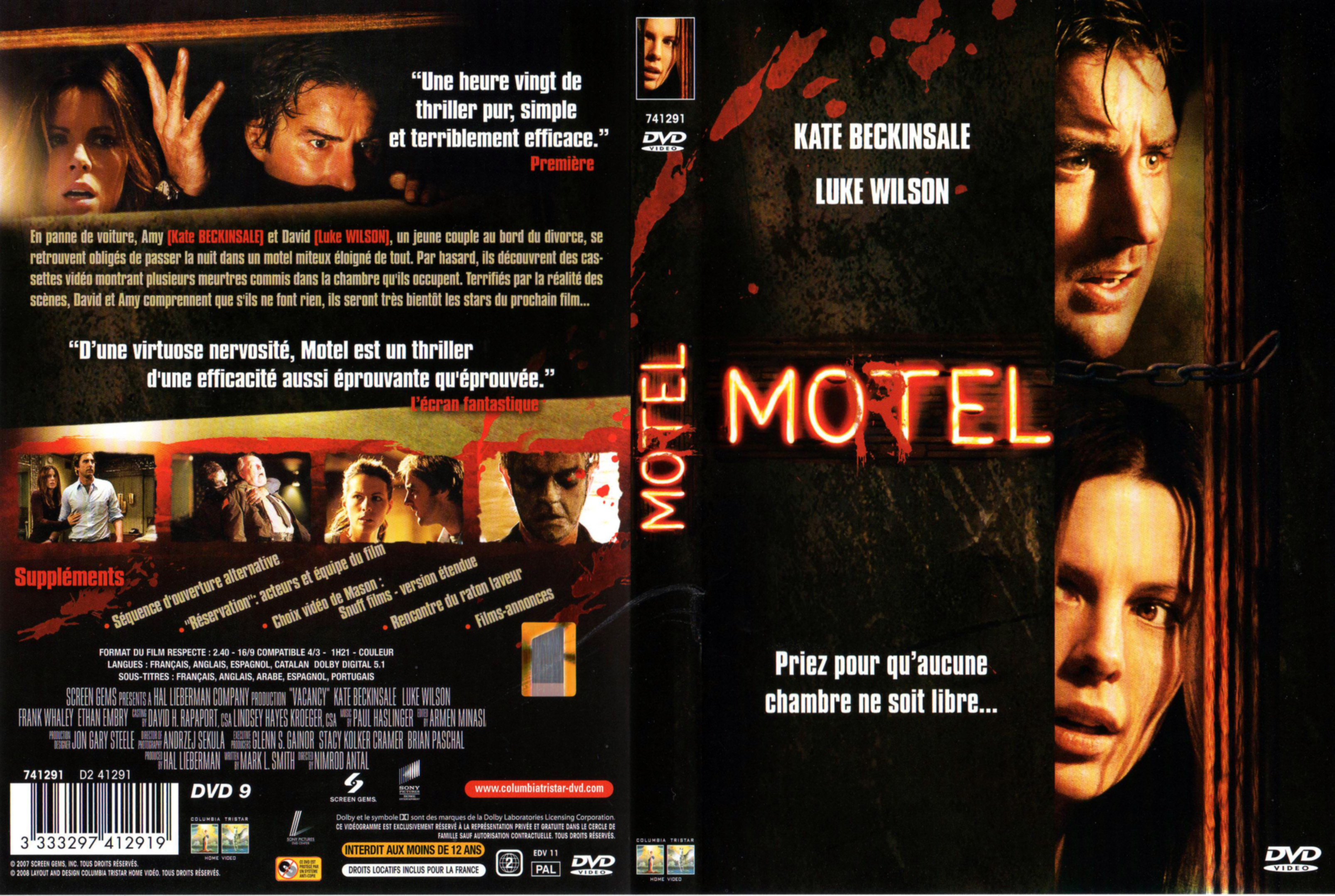 Jaquette DVD Motel