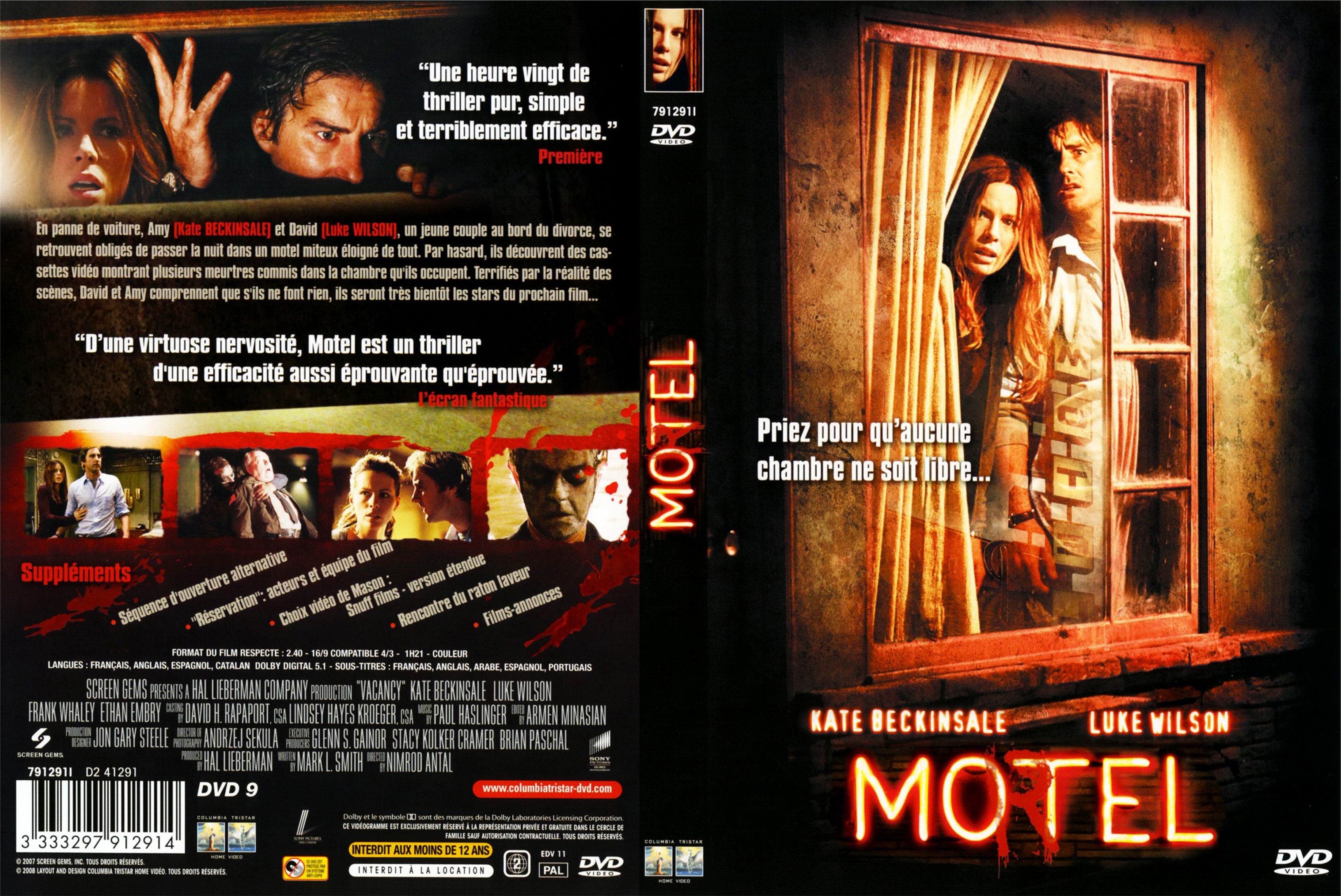 Jaquette DVD Motel v2