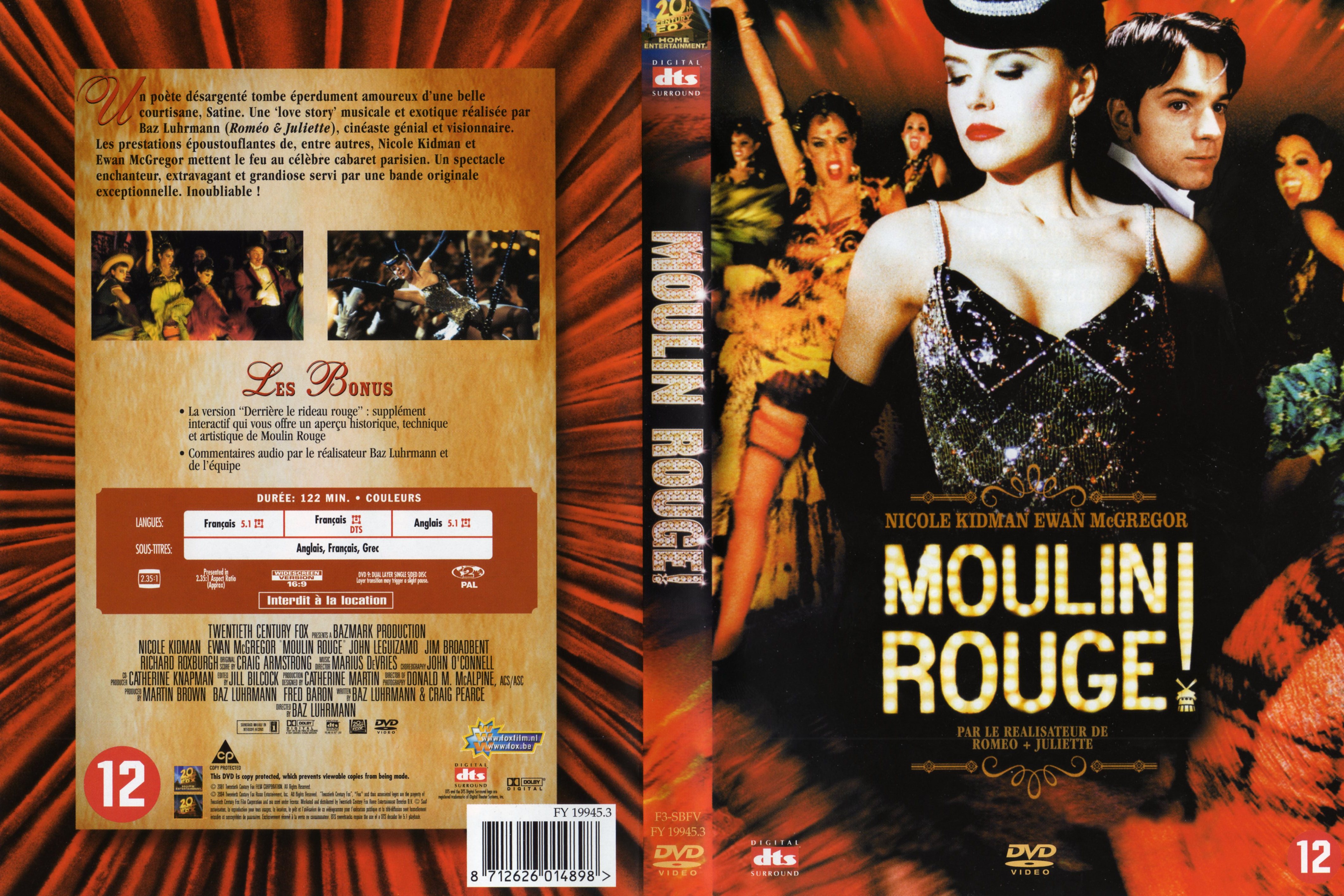 Jaquette DVD Moulin Rouge v4