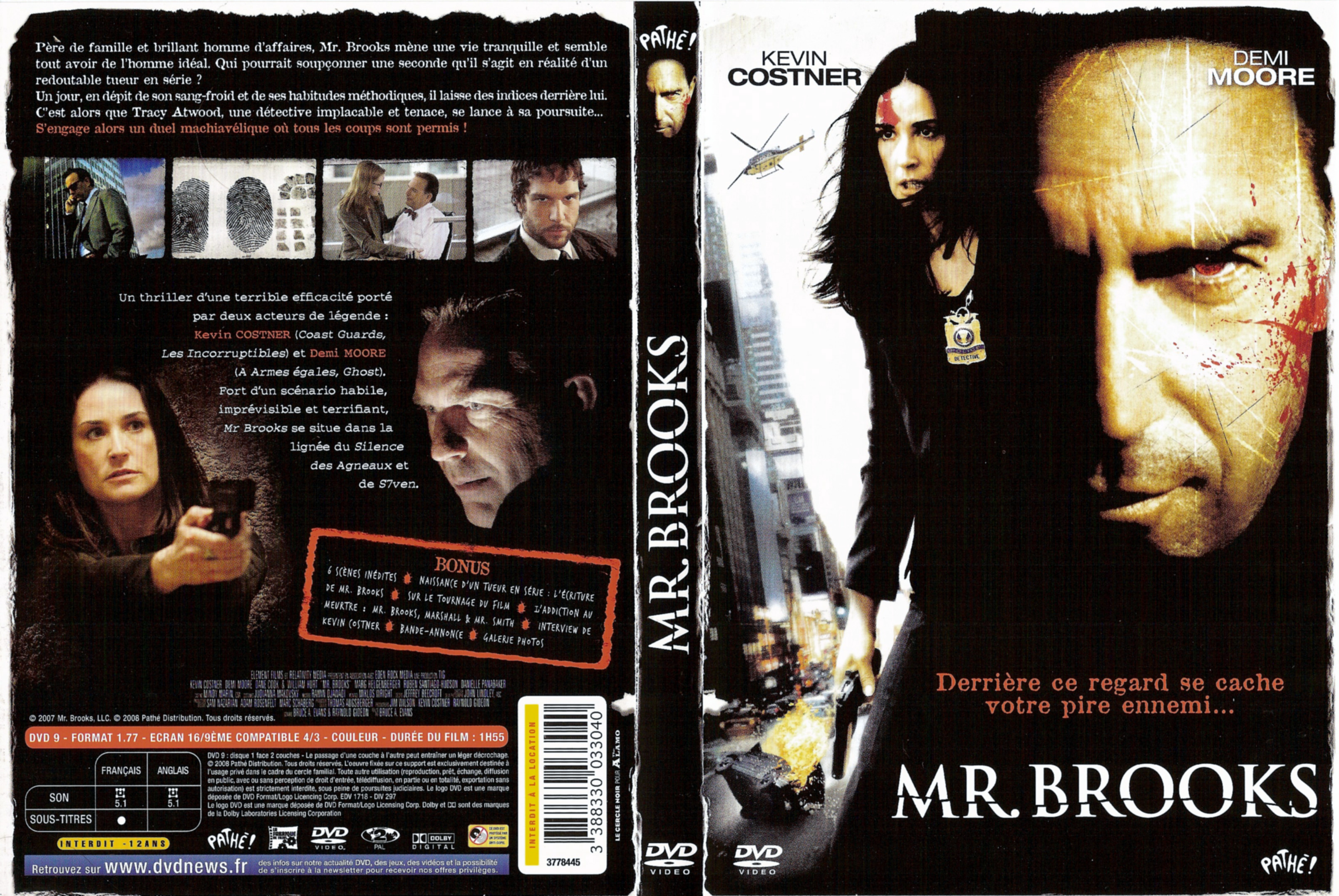Jaquette DVD Mr Brooks