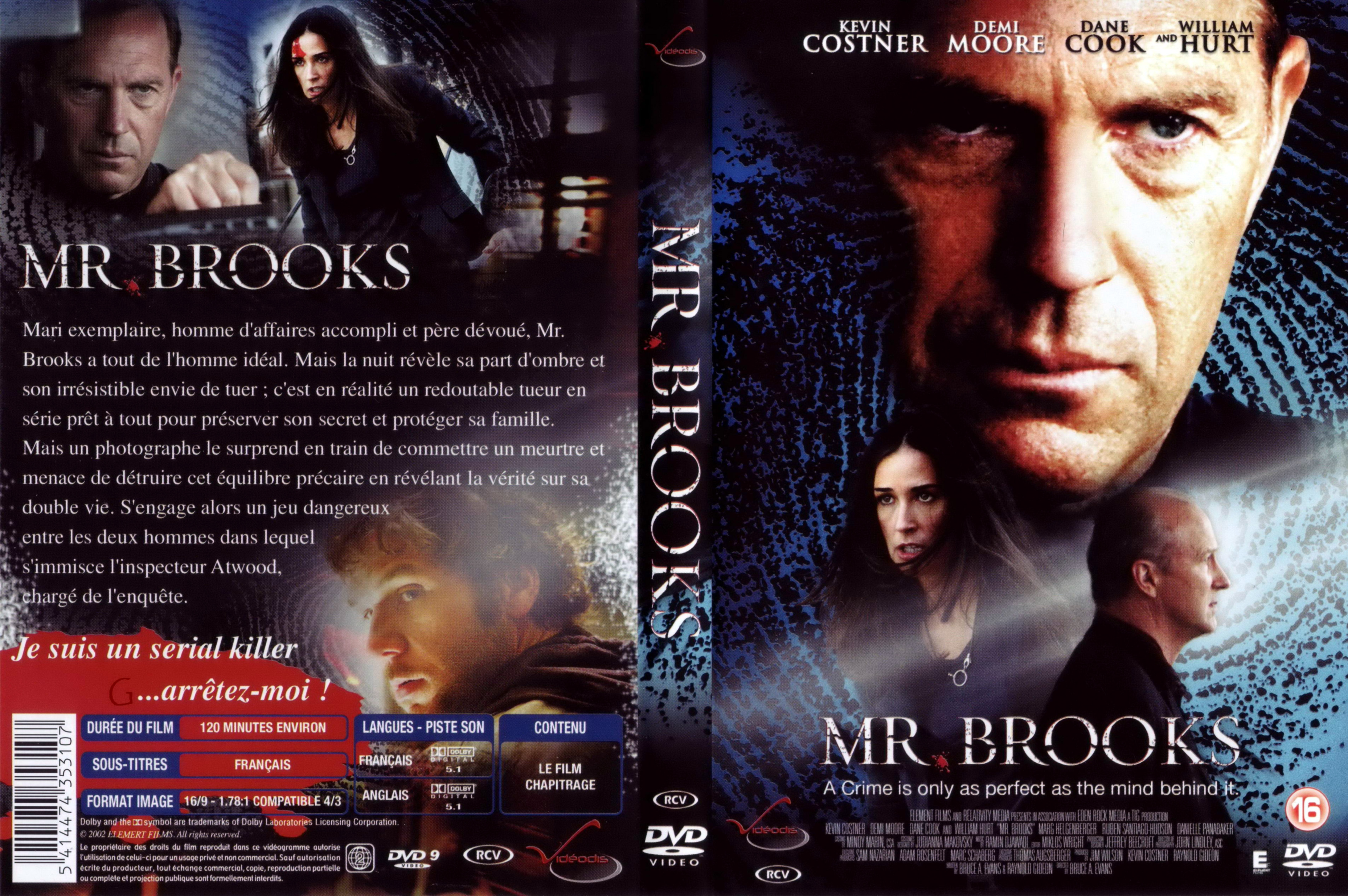 Jaquette DVD Mr Brooks v2
