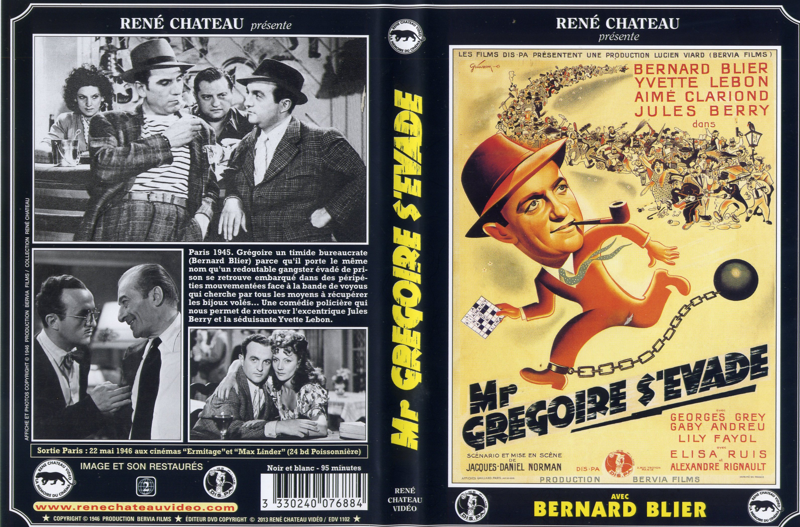 Jaquette DVD Mr Gregoire s