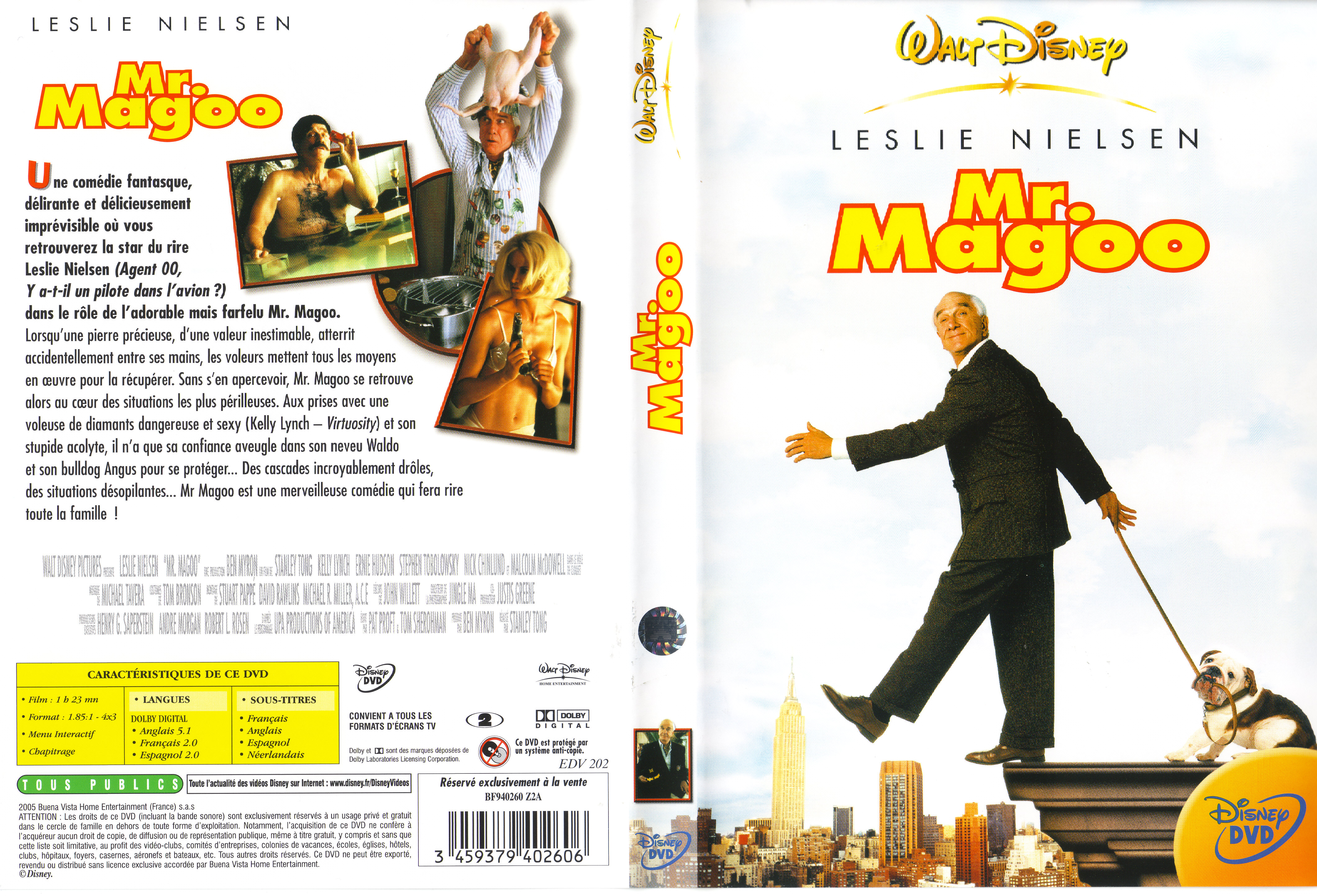 Jaquette DVD Mr Magoo