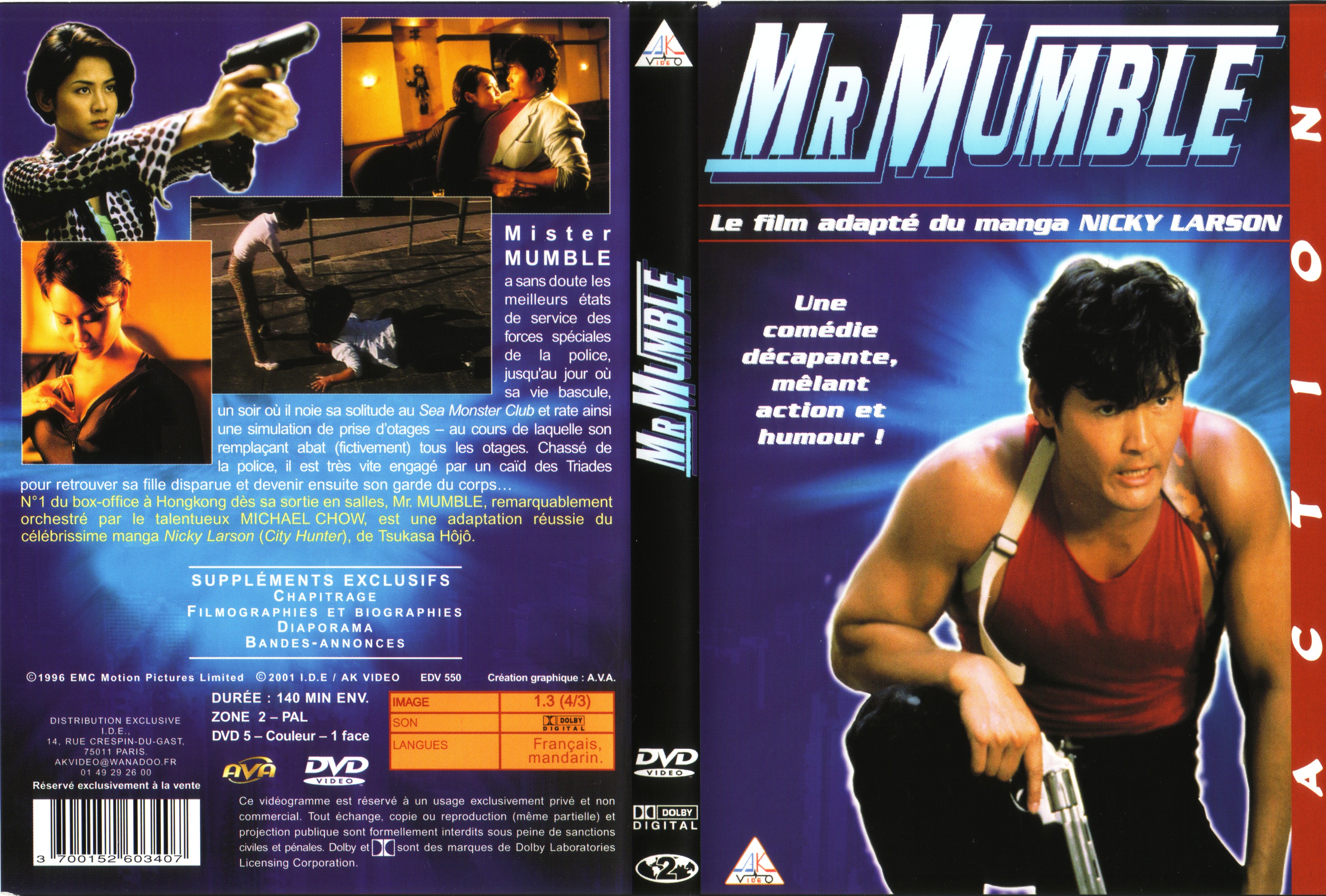Jaquette DVD Mr Mumble