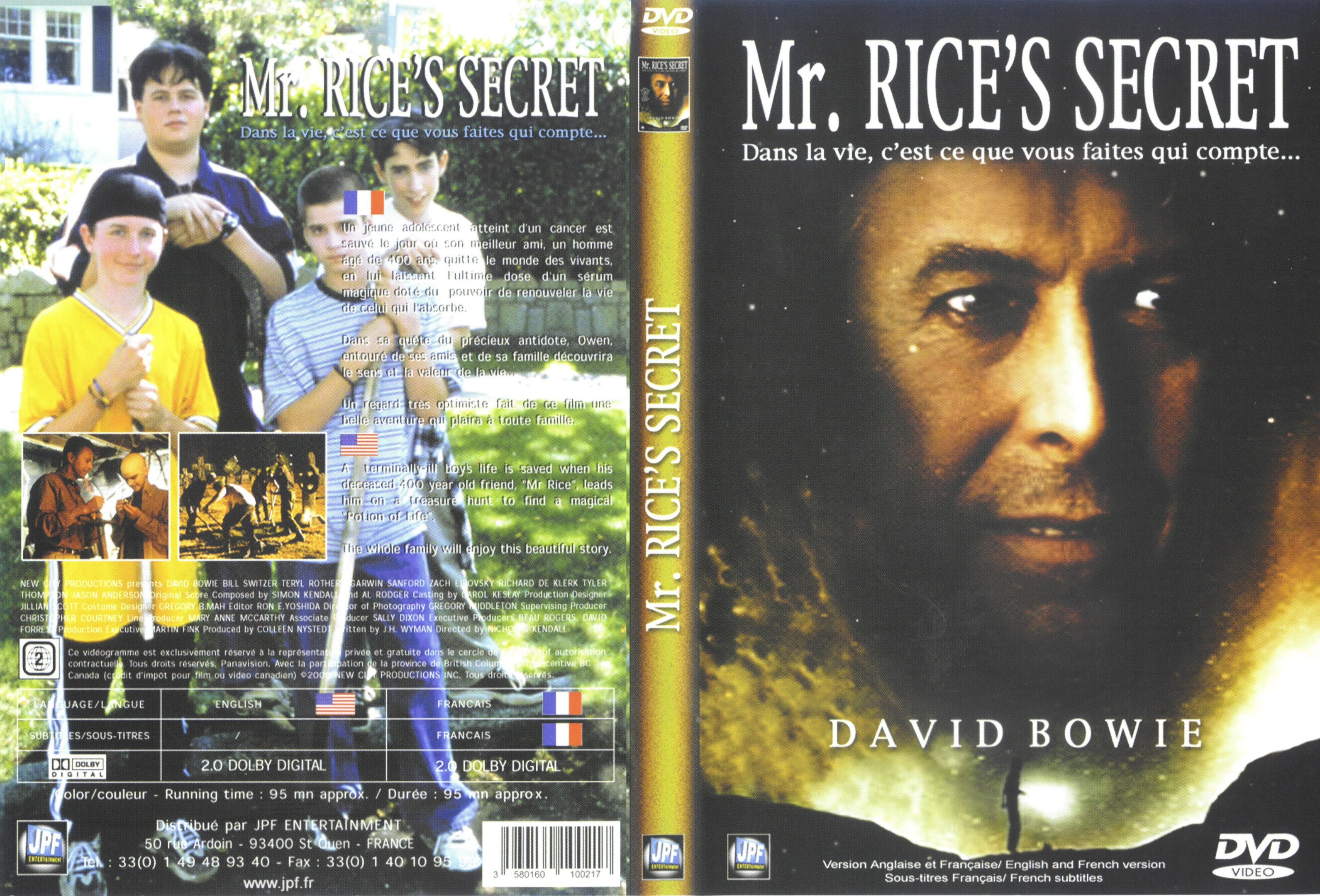 Jaquette DVD Mr Rice
