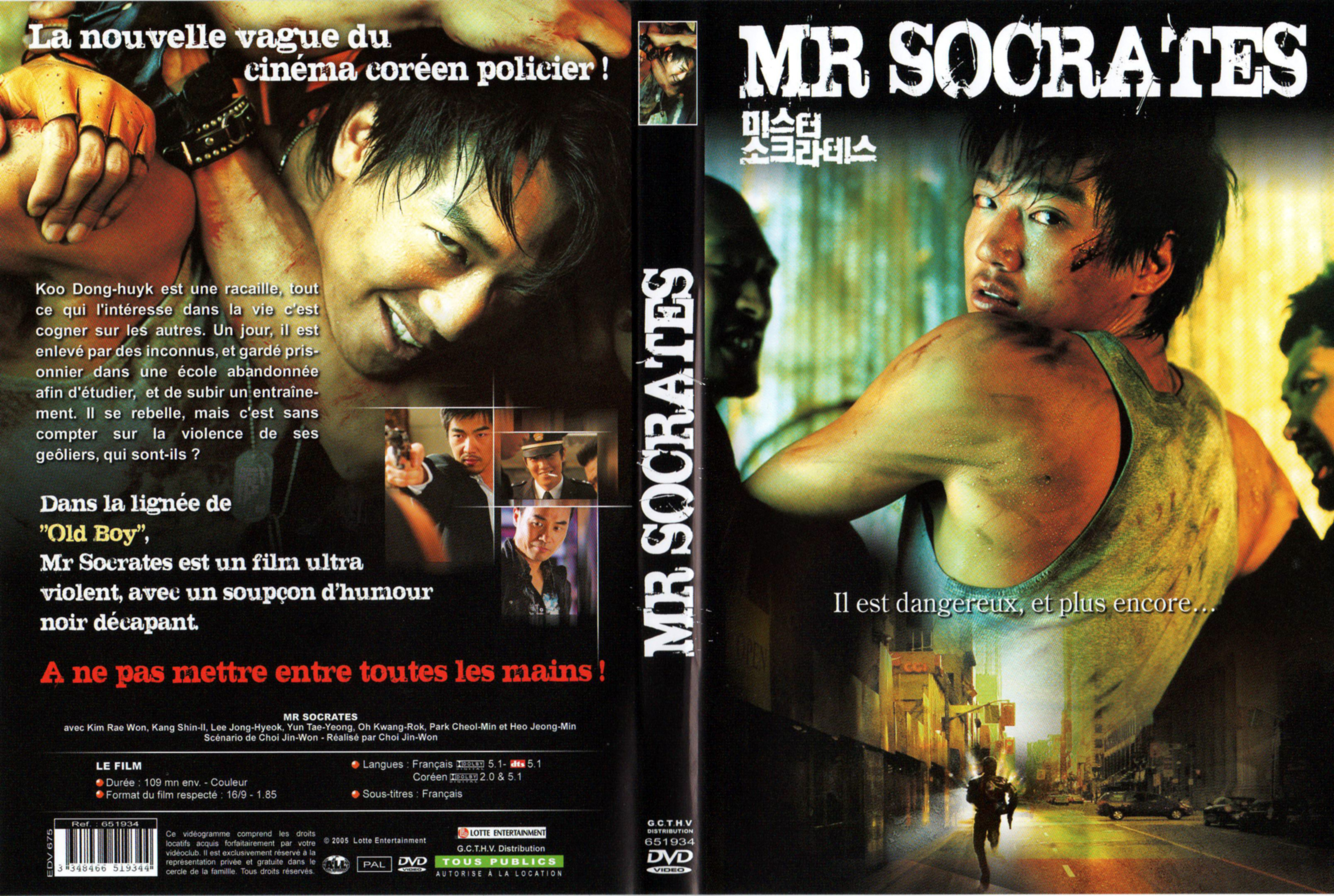 Jaquette DVD Mr Socrates