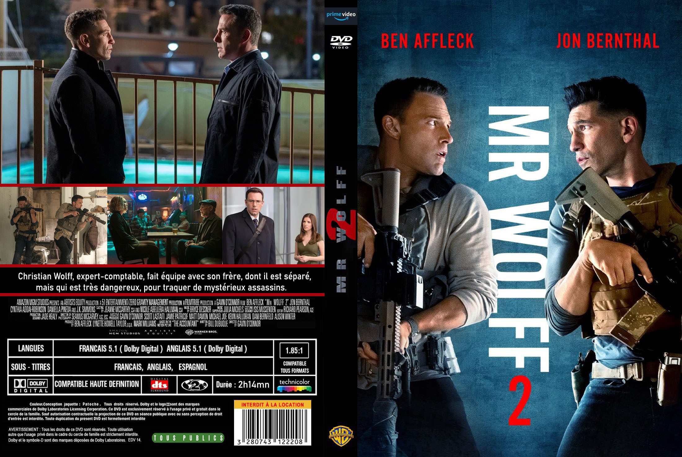 Jaquette DVD Mr Wolff 2 custom