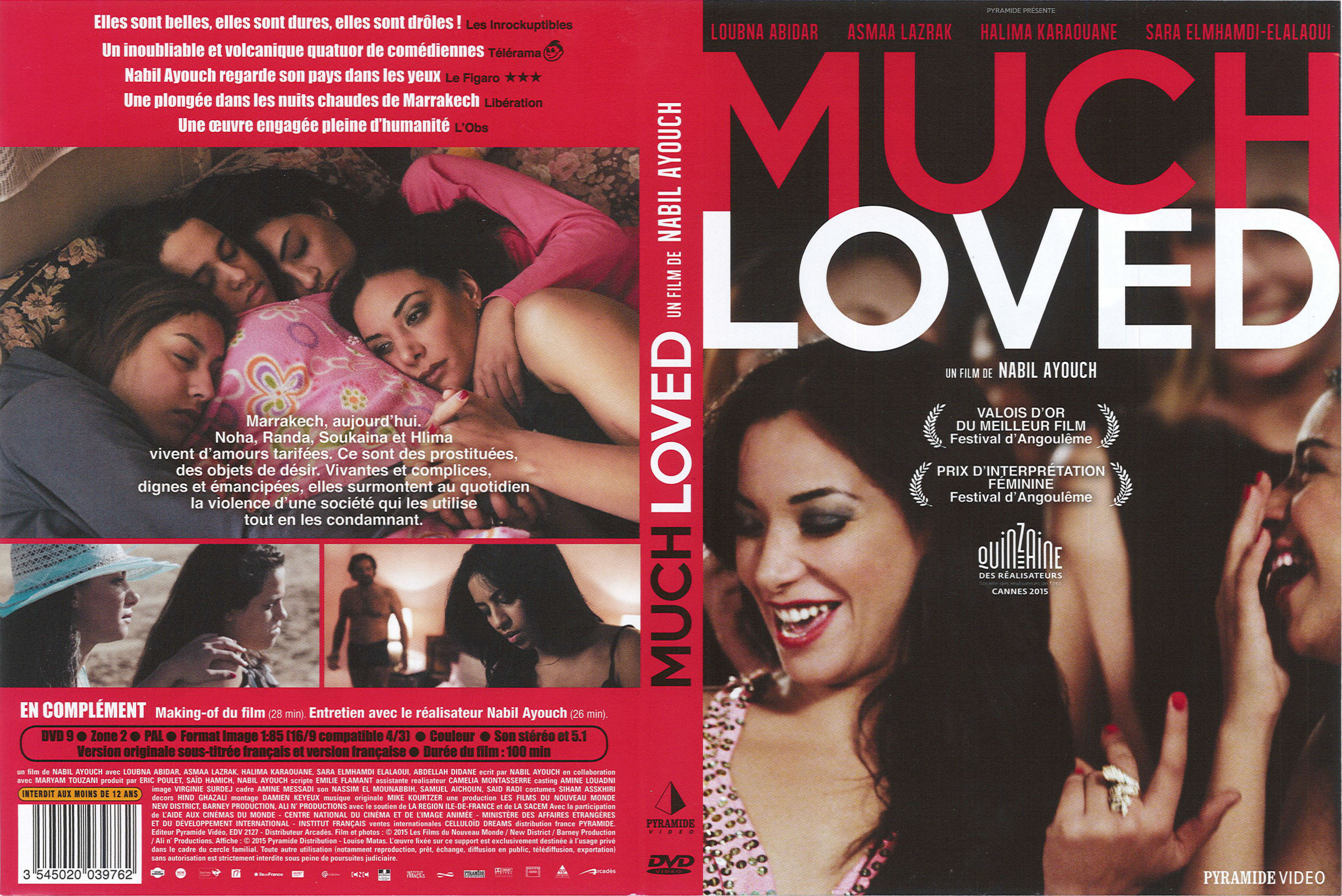 Jaquette DVD Much loved