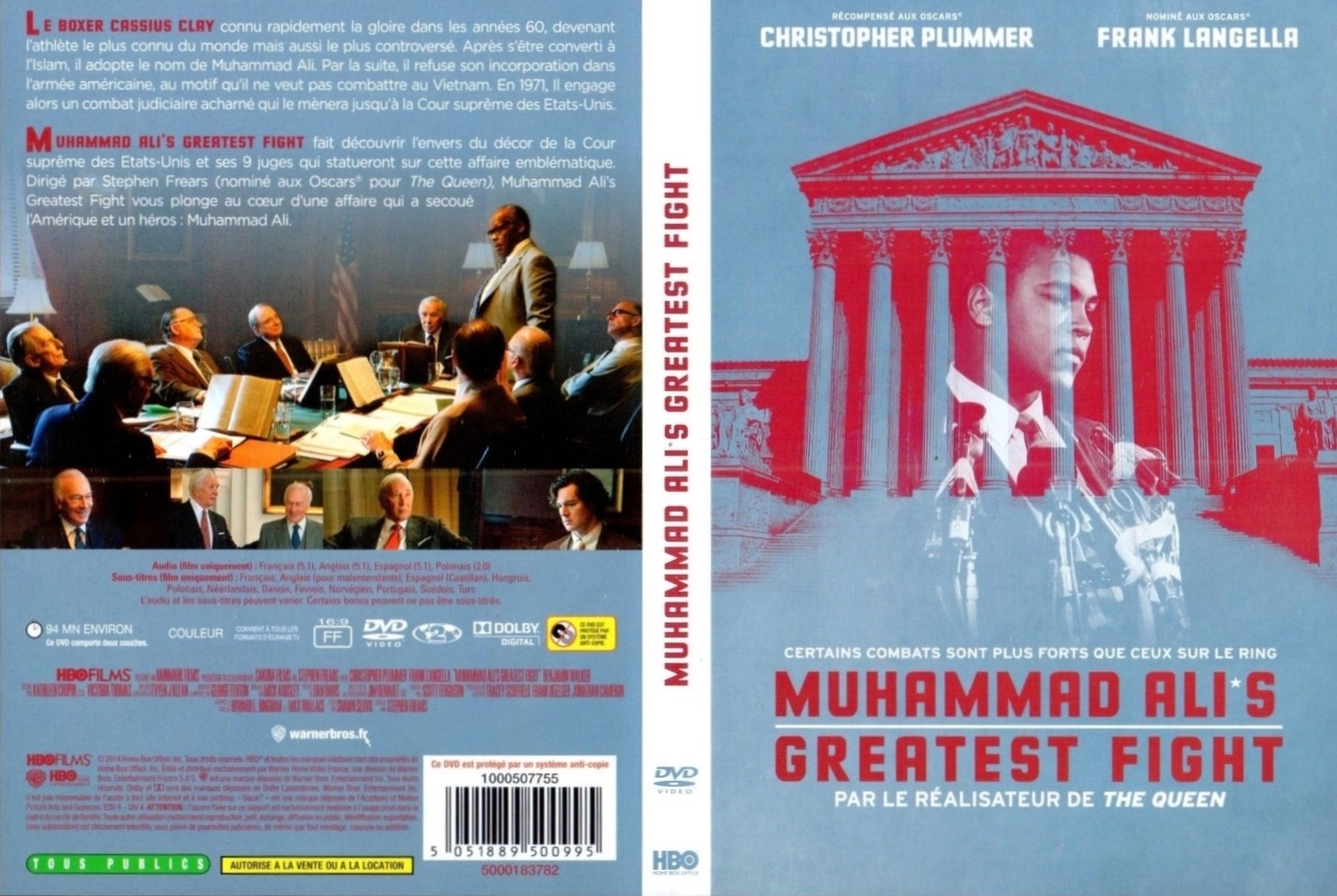 Jaquette DVD Muhammad Ali