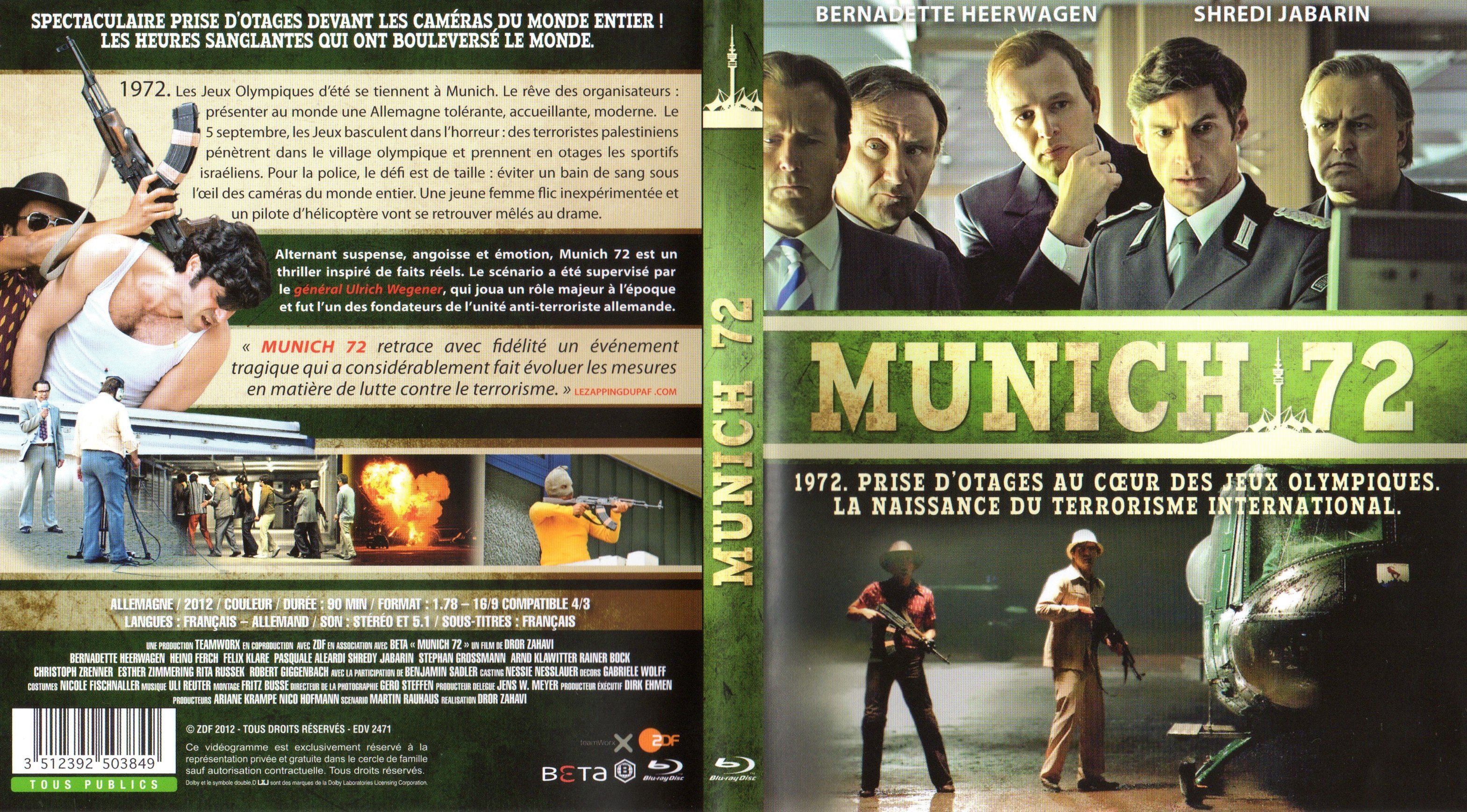 Jaquette DVD Munich 72 (BLU-RAY)