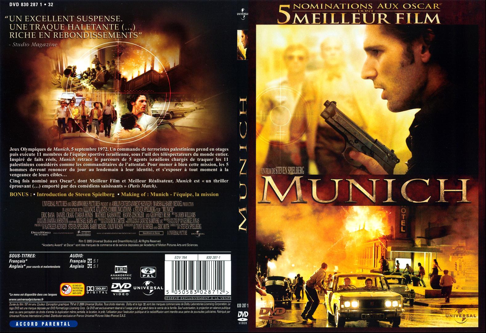 Jaquette DVD Munich - SLIM v2