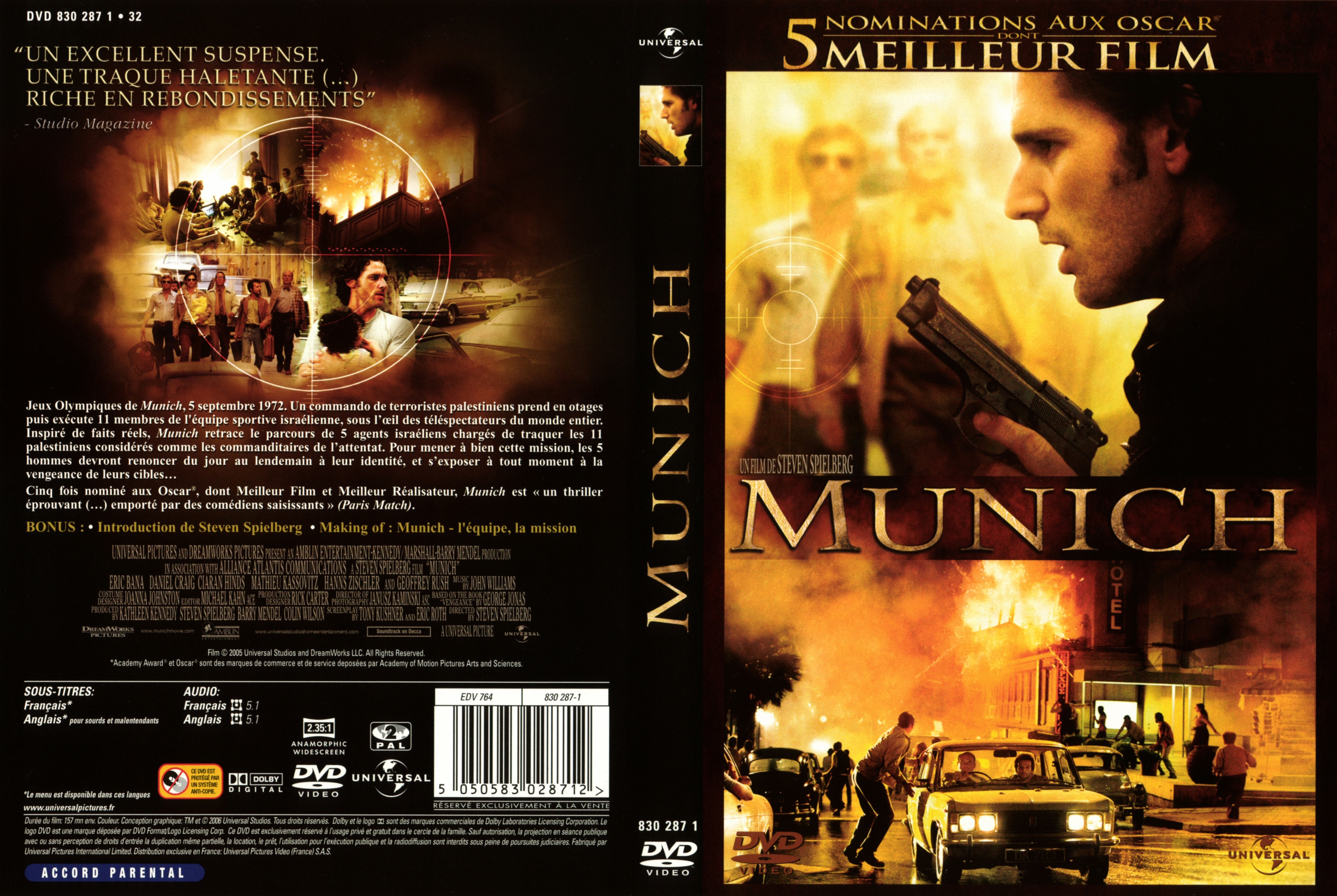 Jaquette DVD Munich v3