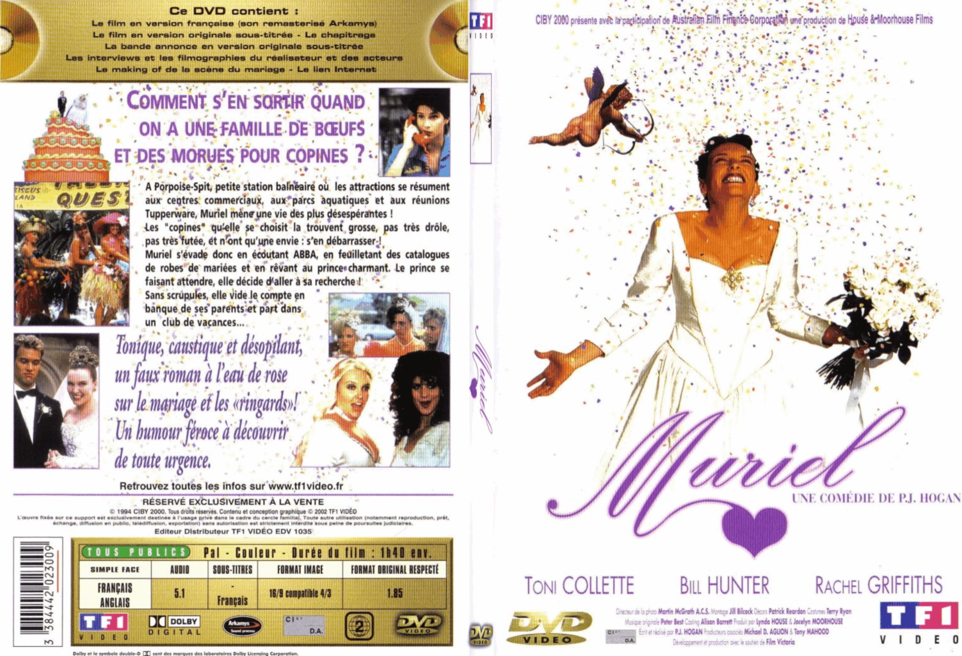 Jaquette DVD Muriel - SLIM
