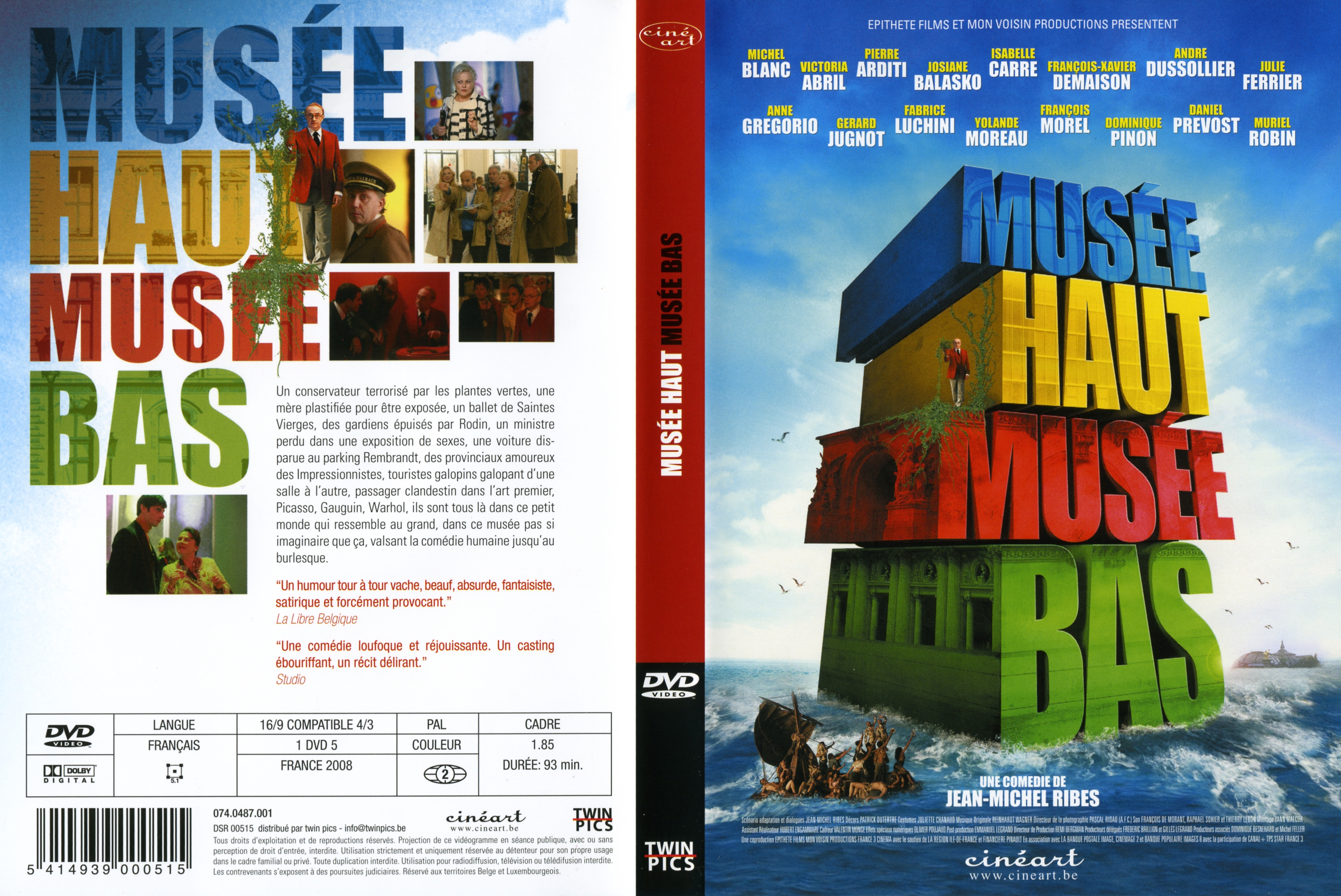 Jaquette DVD Muse haut muse bas