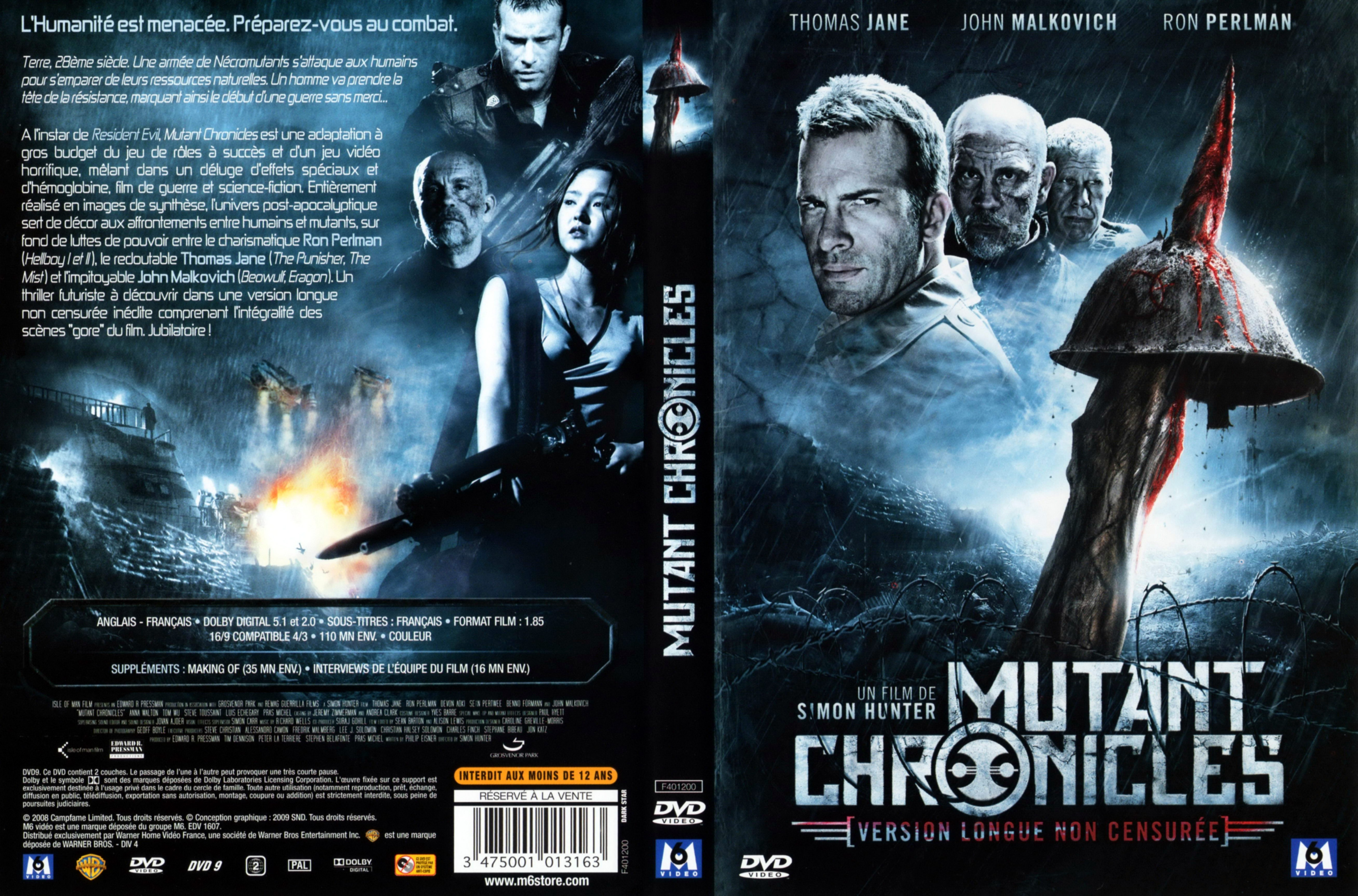 Jaquette DVD Mutant chronicles