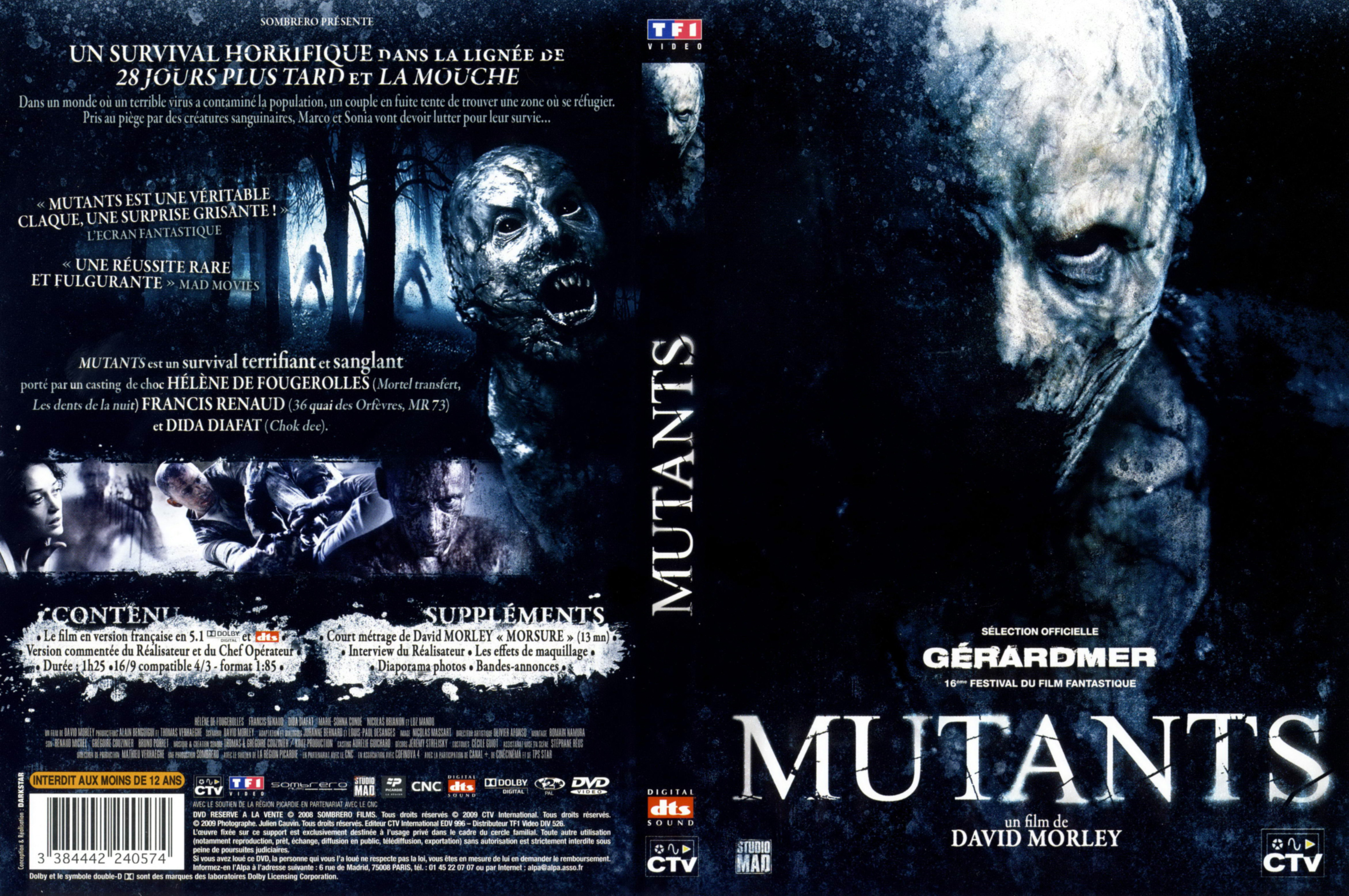 Jaquette DVD Mutants