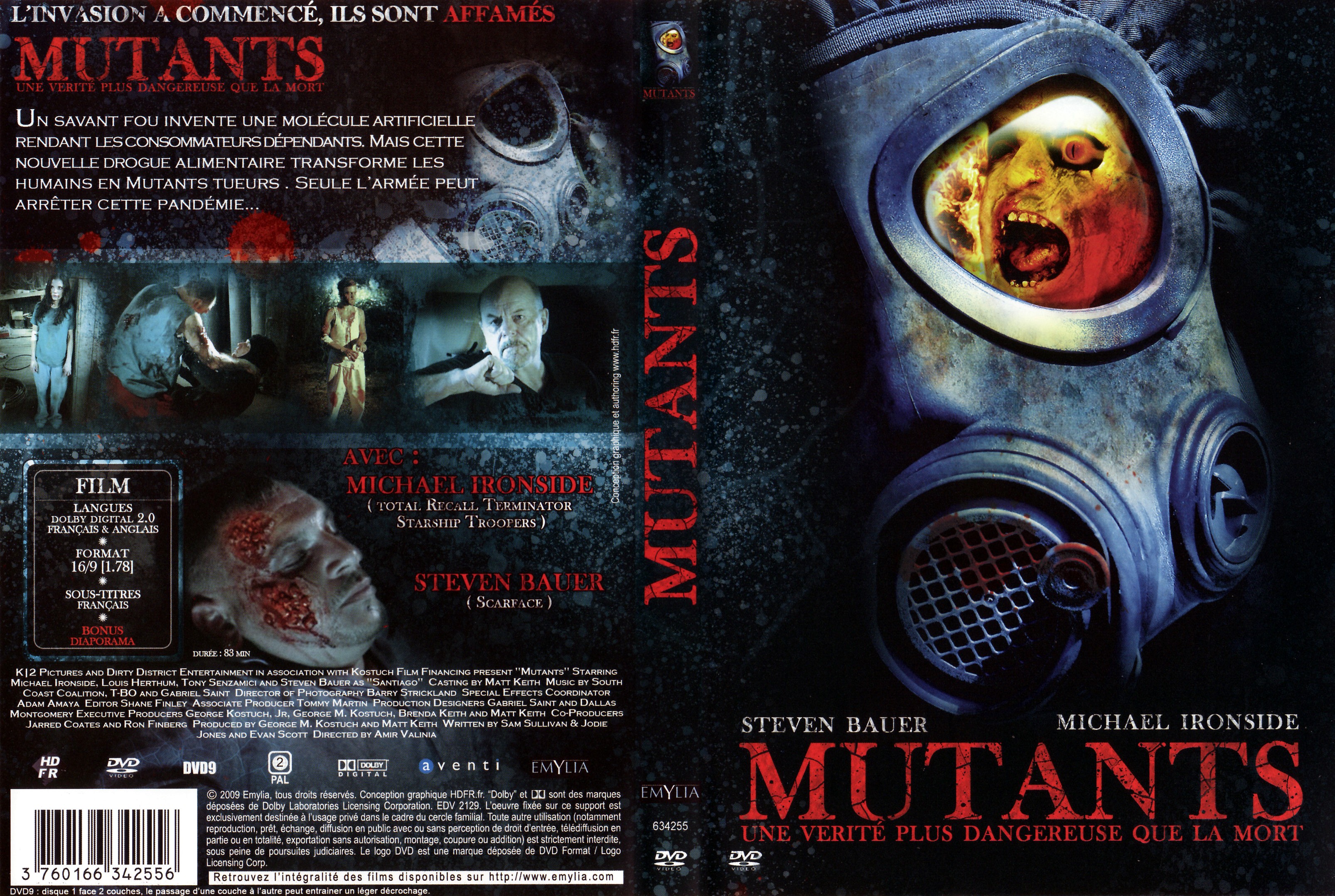 Jaquette DVD Mutants (2009)