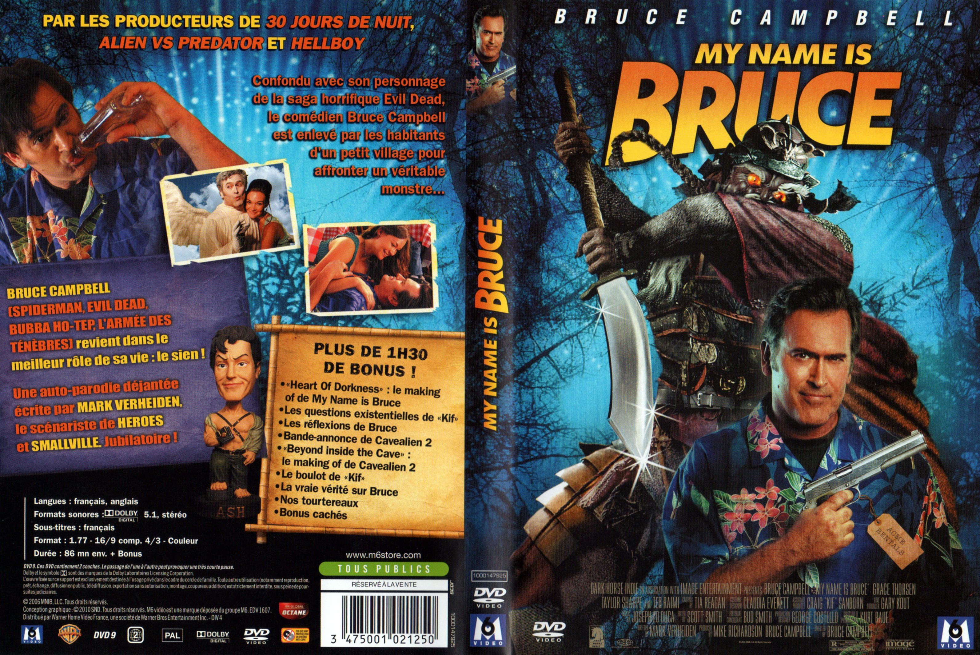 Jaquette DVD My name is Bruce
