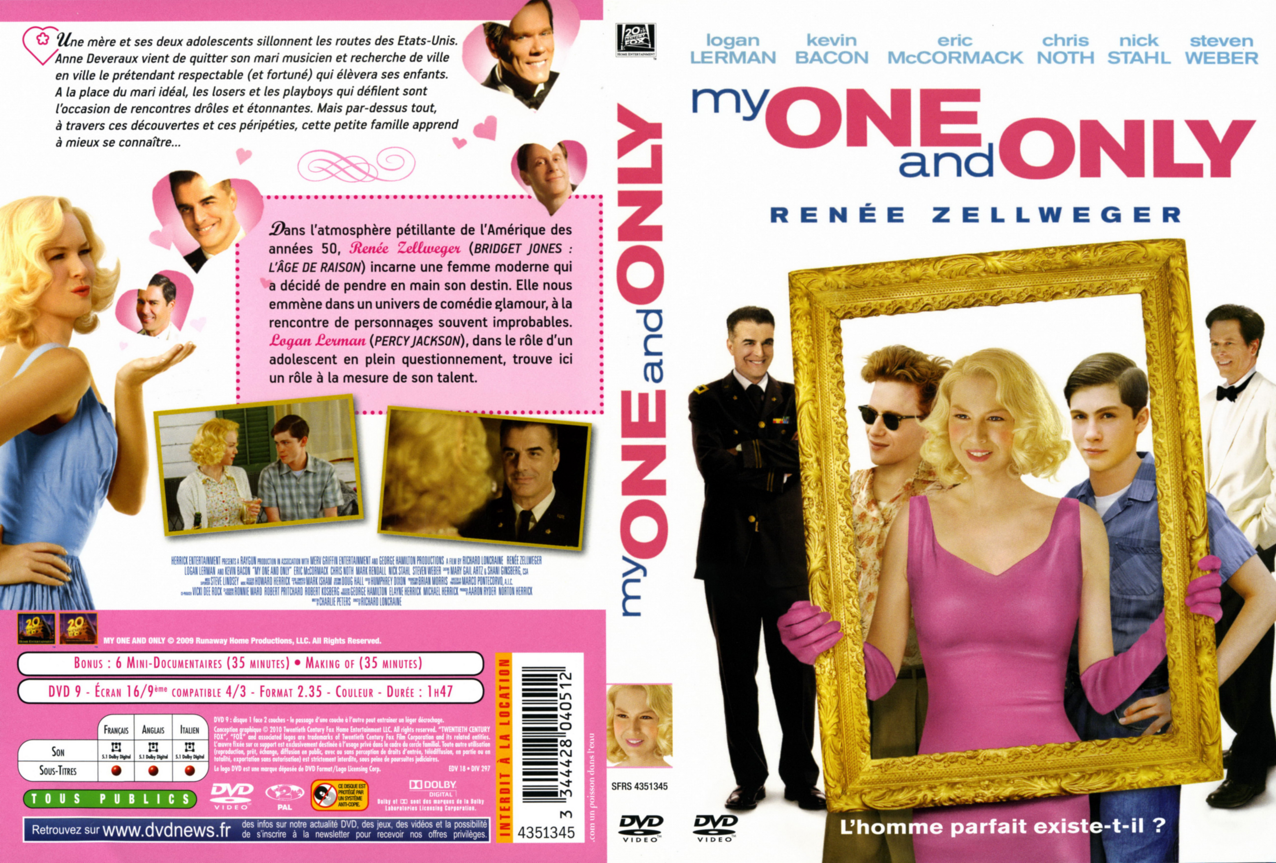 Jaquette DVD My one and only