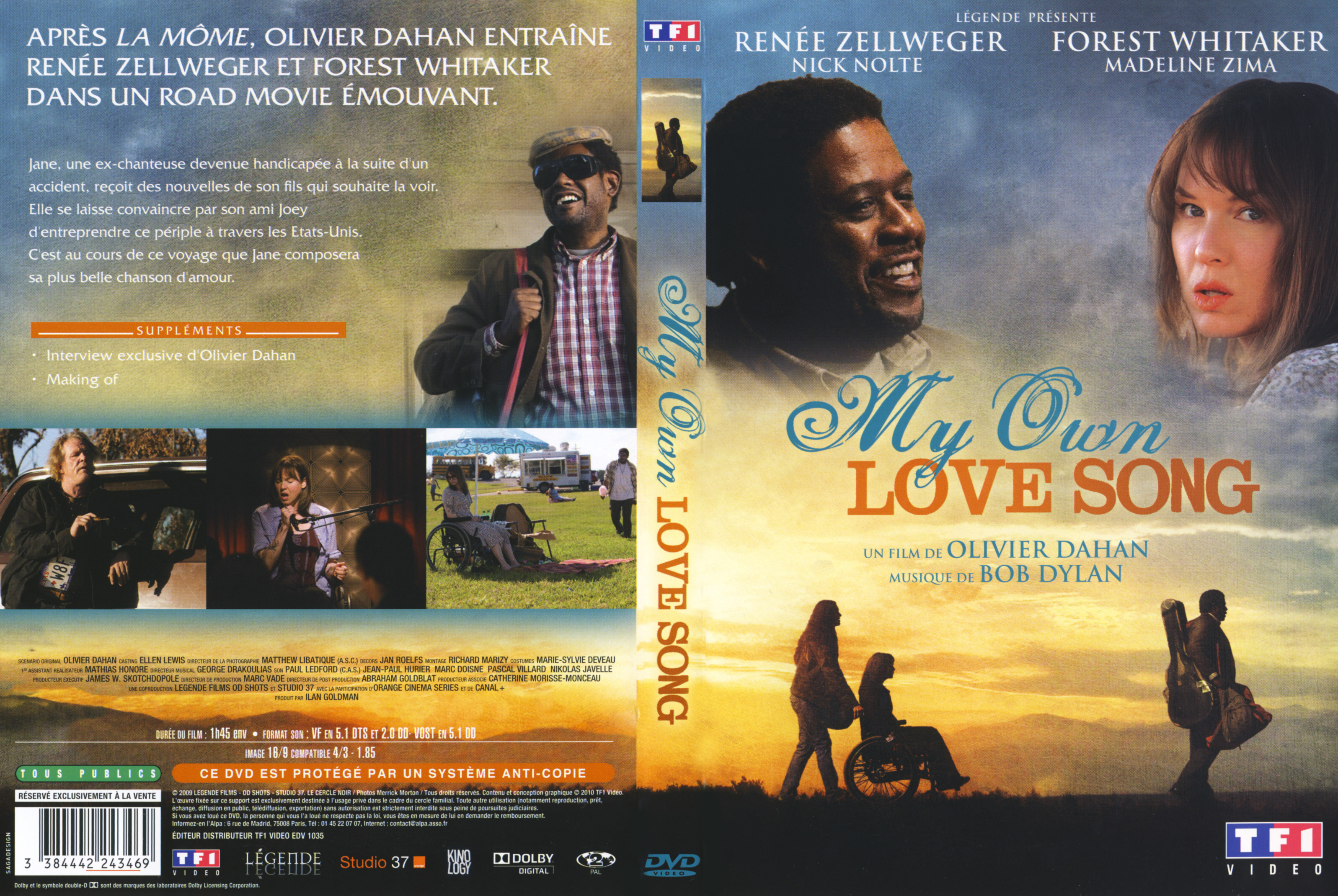 Jaquette DVD My own love song