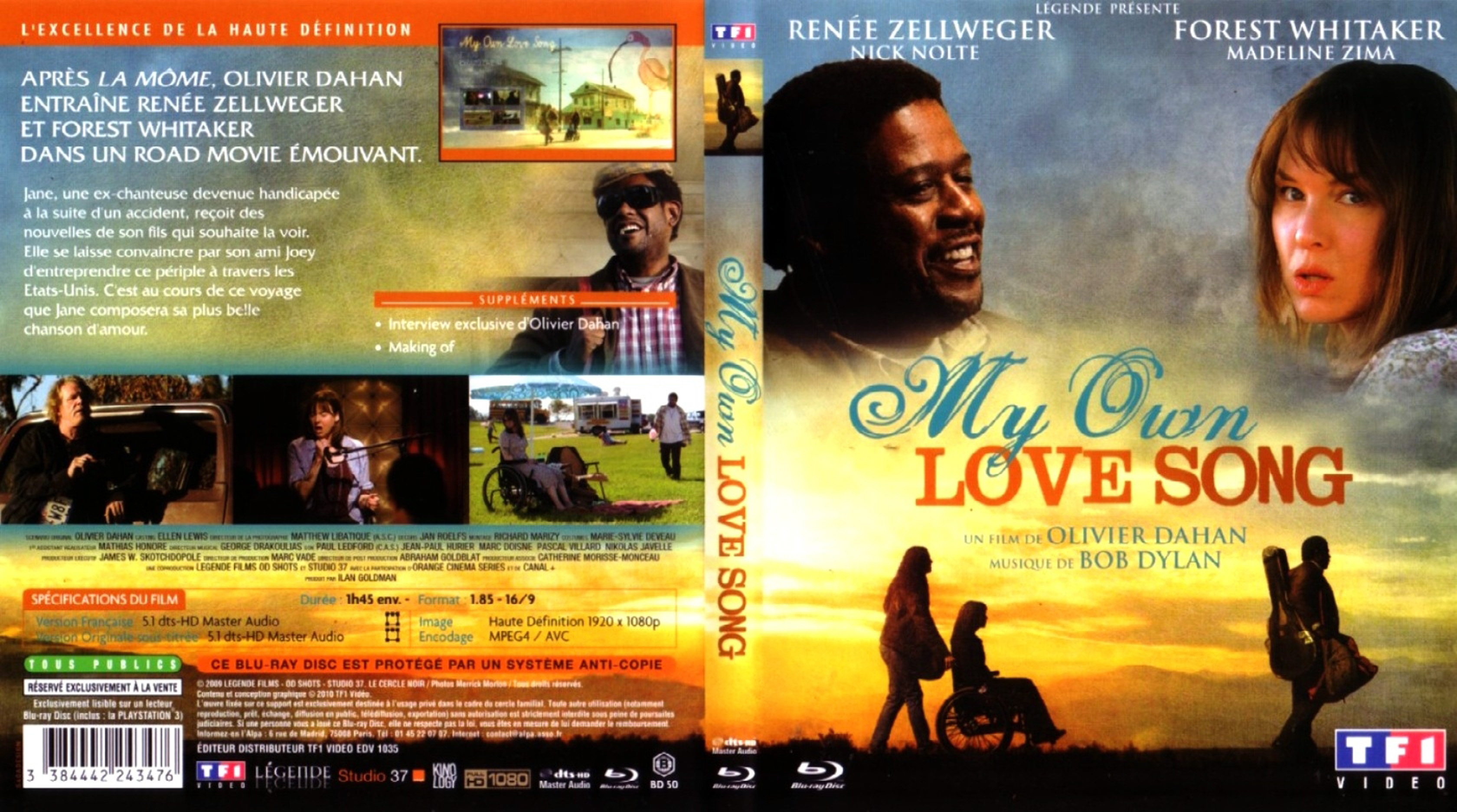 Jaquette DVD My own love song (BLU-RAY)