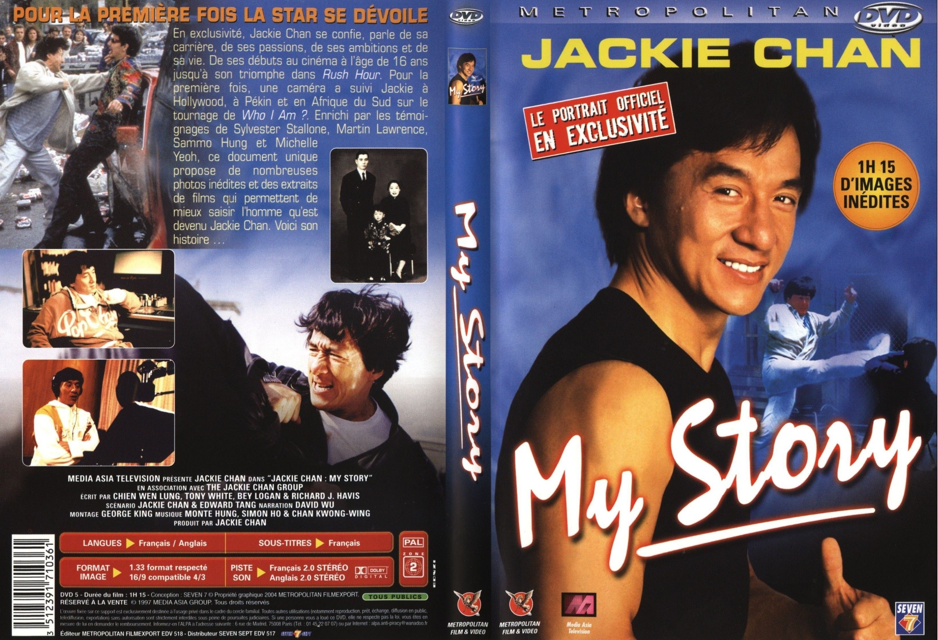 Jaquette DVD My story