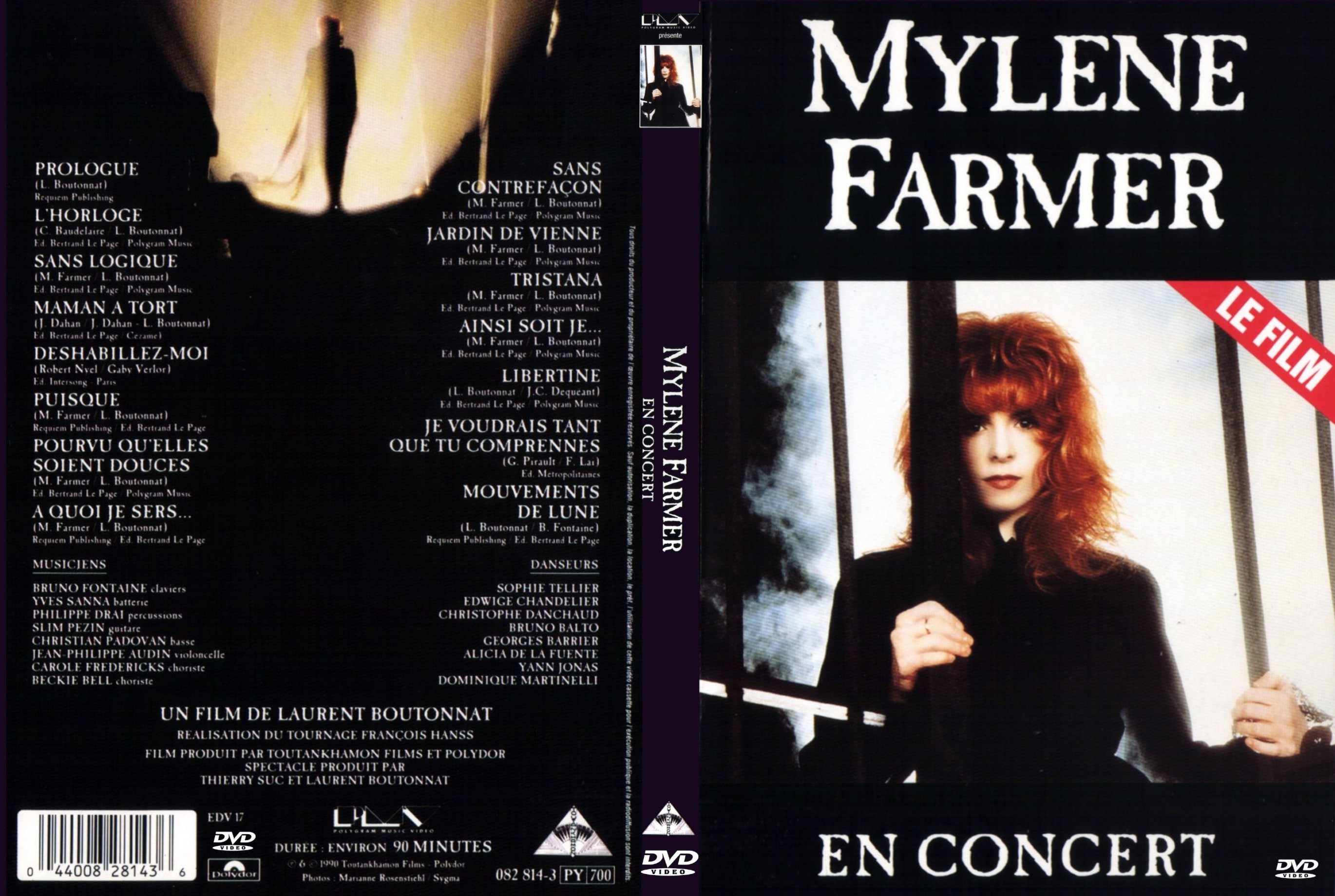 Jaquette DVD Mylene Farmer en concert