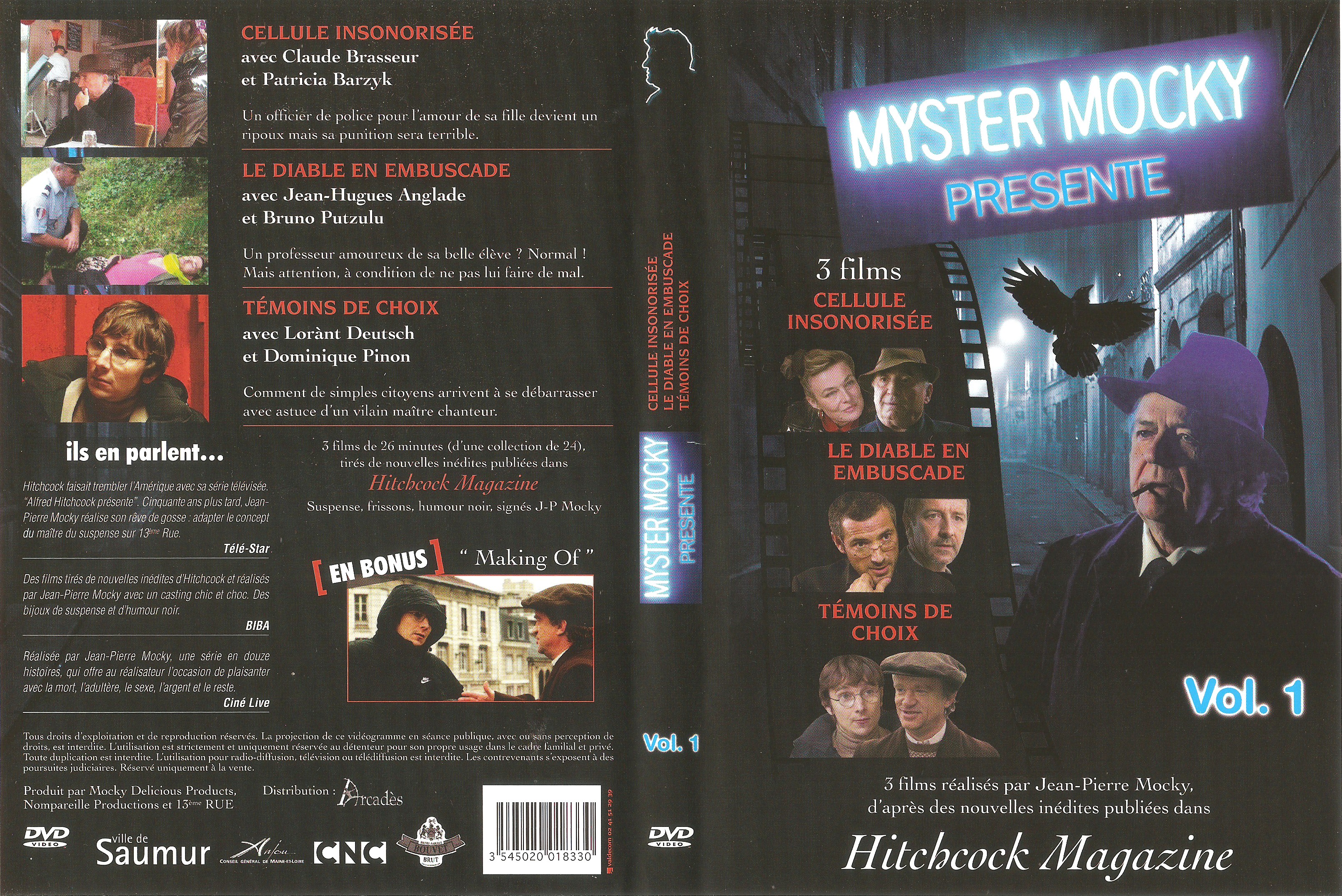 Jaquette DVD Myster Mocky prsente Vol 01