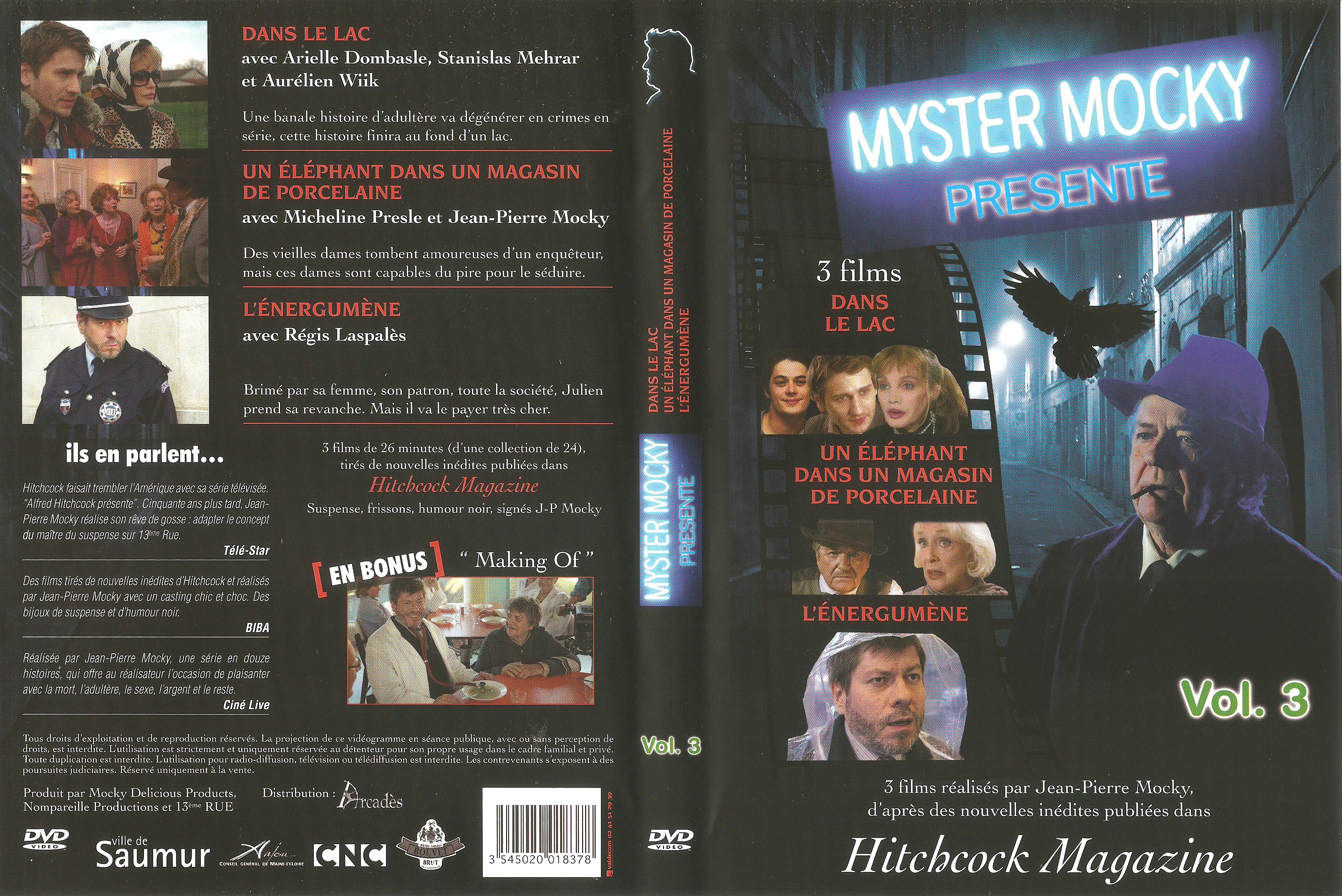 Jaquette DVD Myster Mocky prsente Vol 03