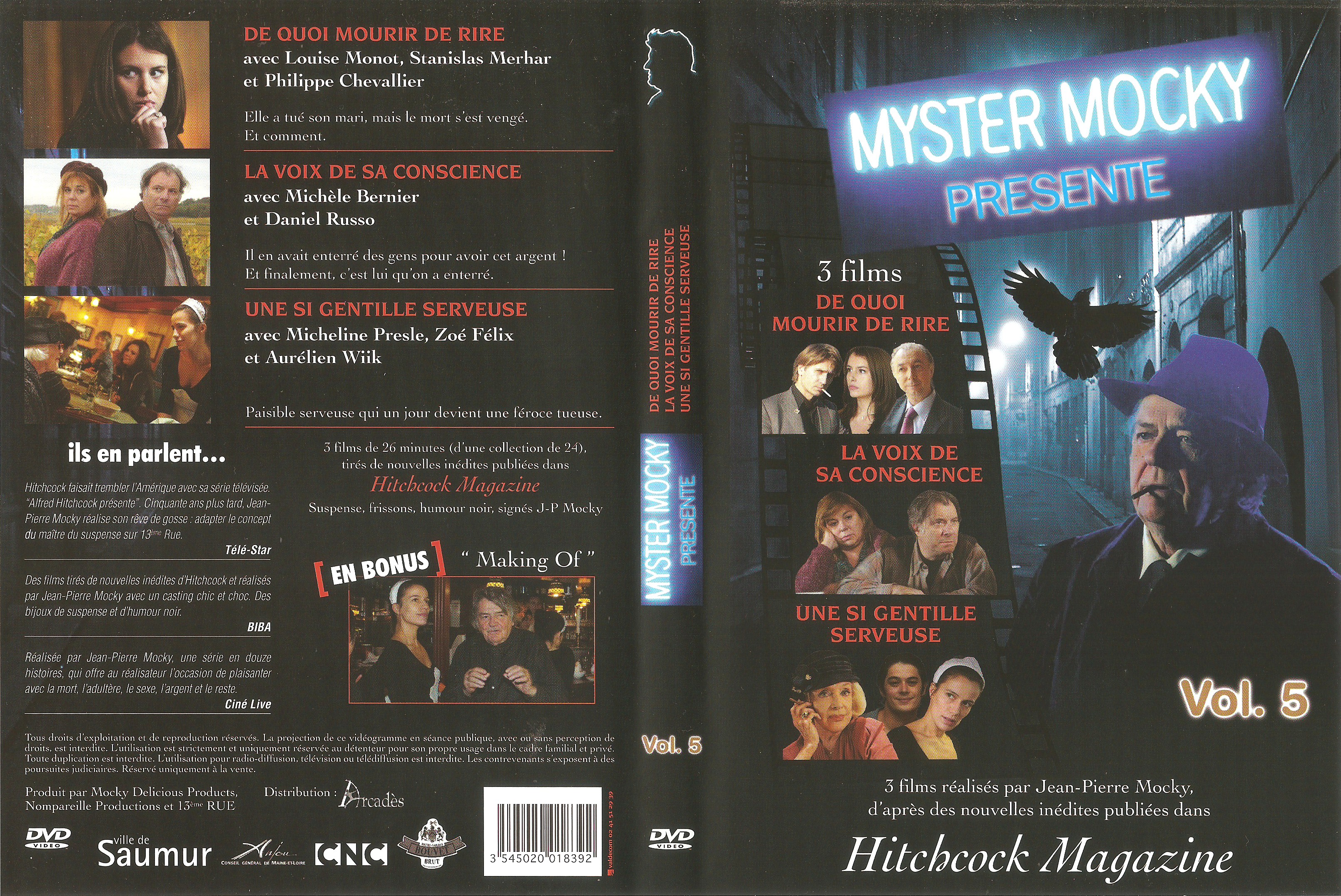 Jaquette DVD Myster Mocky prsente Vol 05